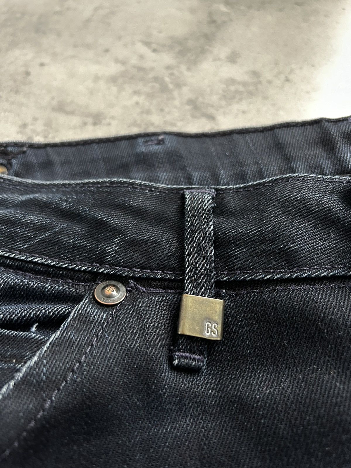 G-Star Vintage Cargo GStar waxed skirt denim Size 29" - 6 Thumbnail