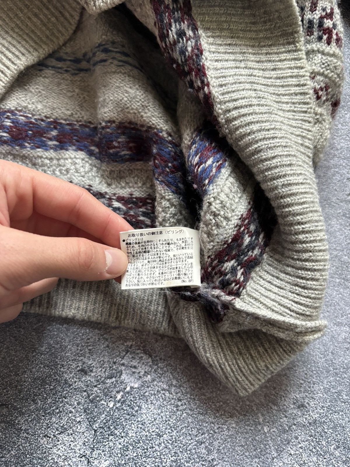 Japanese Brand MADE IN JAPAN Vintage Varizioni Knitwear Wool Sweater Rare Size US L / EU 52-54 / 3 - 6 Thumbnail
