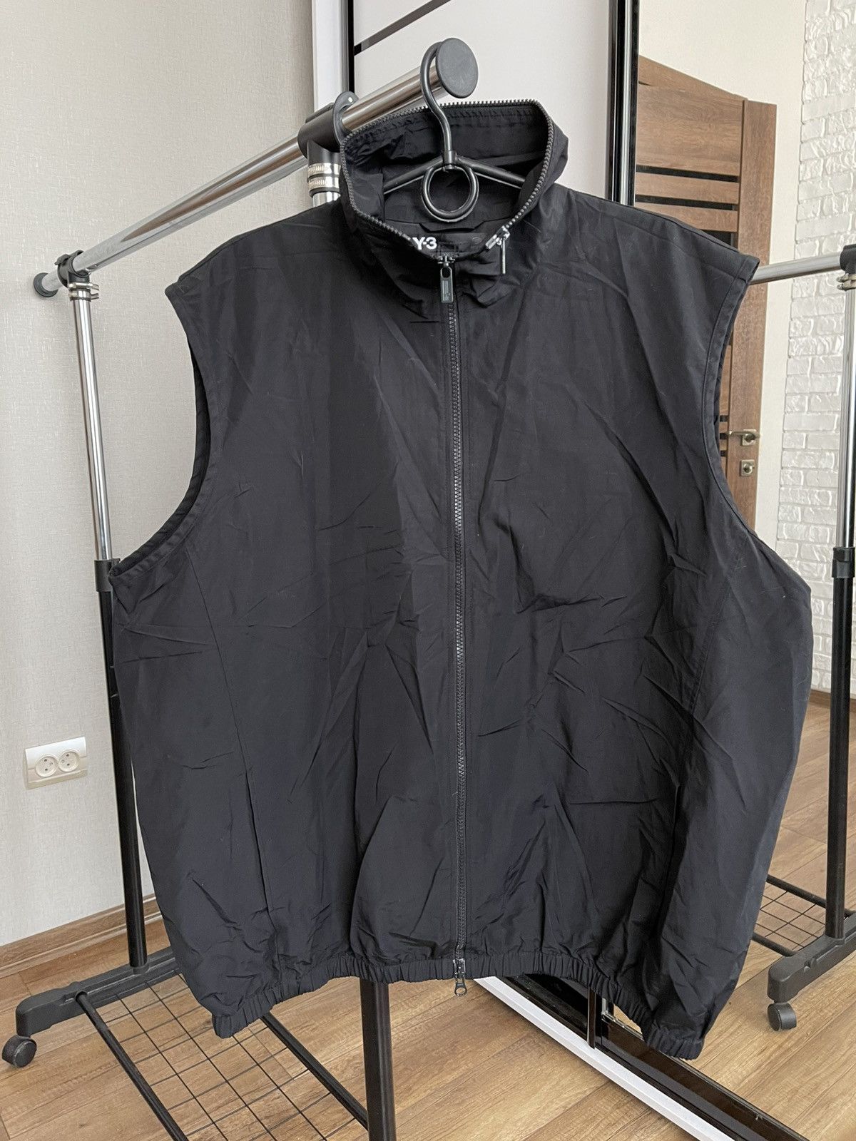 Adidas Y-3 Adidas Yohji Yamamoto Zip Vest Jacket Vintage Size US XXL / EU 58 / 5 - 6 Thumbnail