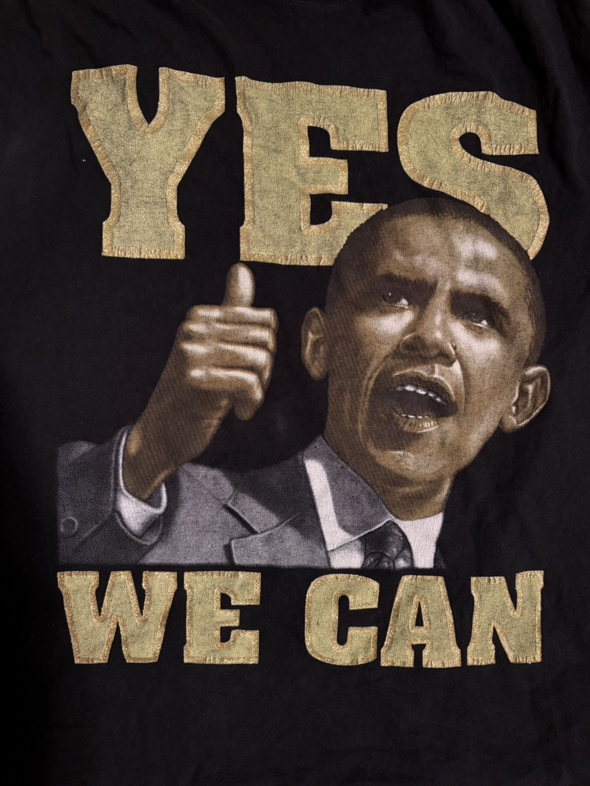 Vintage Vintage Obama “Yes We Can” graphic tee Size US XL / EU 56 / 4 - 3 Thumbnail