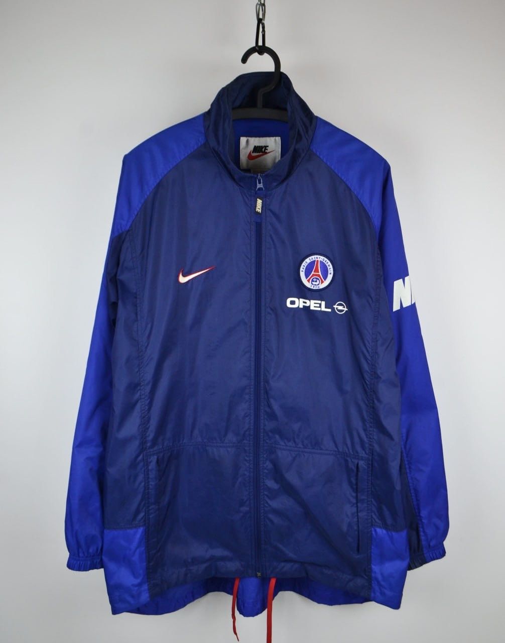 Nike VTG Nike PSG Paris Saint Germain Soccer Windbreaker Jacket Size US XL / EU 56 / 4 - 7 Thumbnail