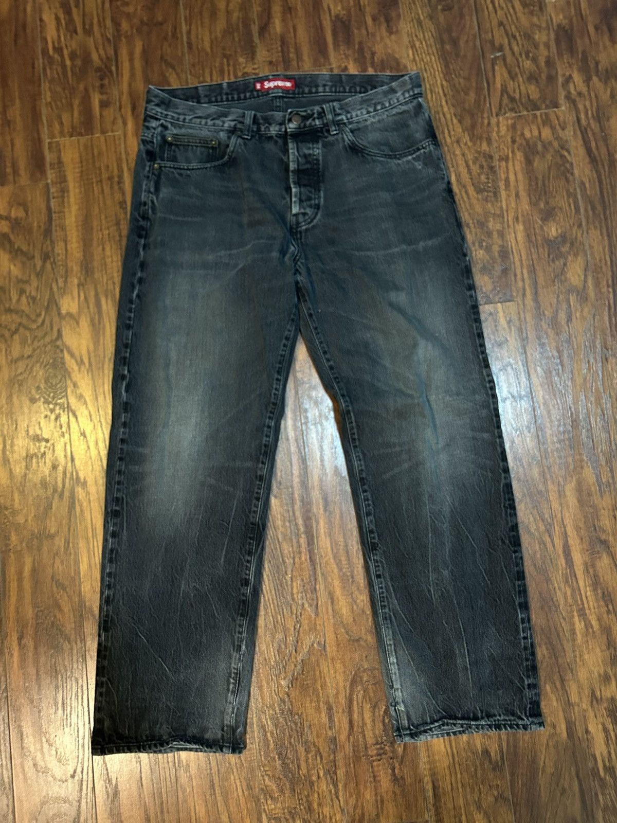 Supreme Supreme distressed jeans Size US 34 / EU 50 - 1 Thumbnail