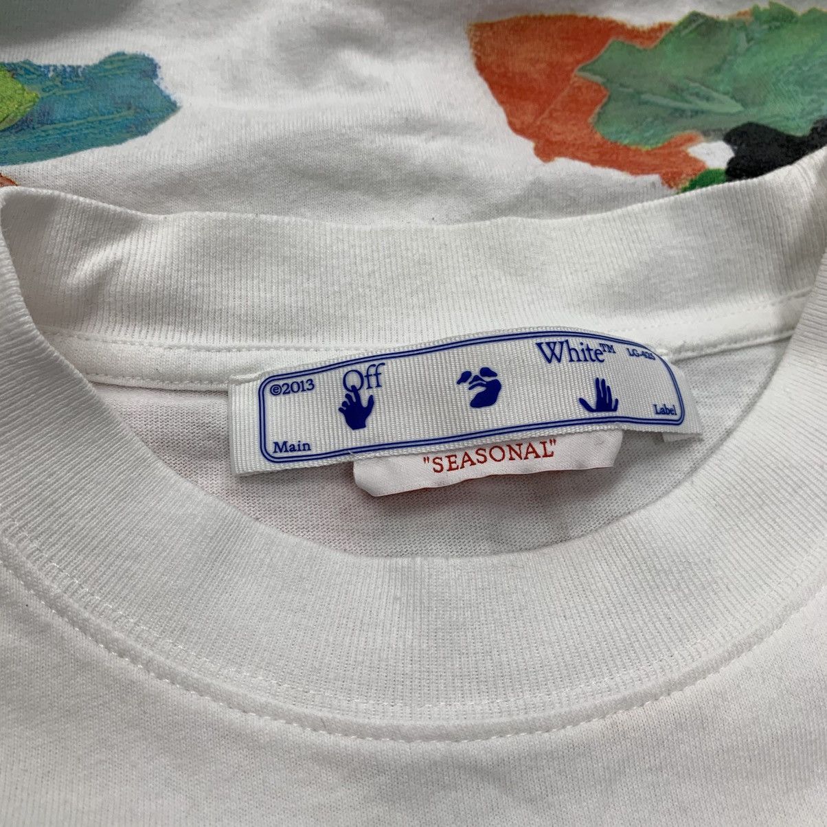 Off-White Off White Small Tee Paint Brush Arrows White T-Shirt Virgil Size US S / EU 44-46 / 1 - 5 Thumbnail