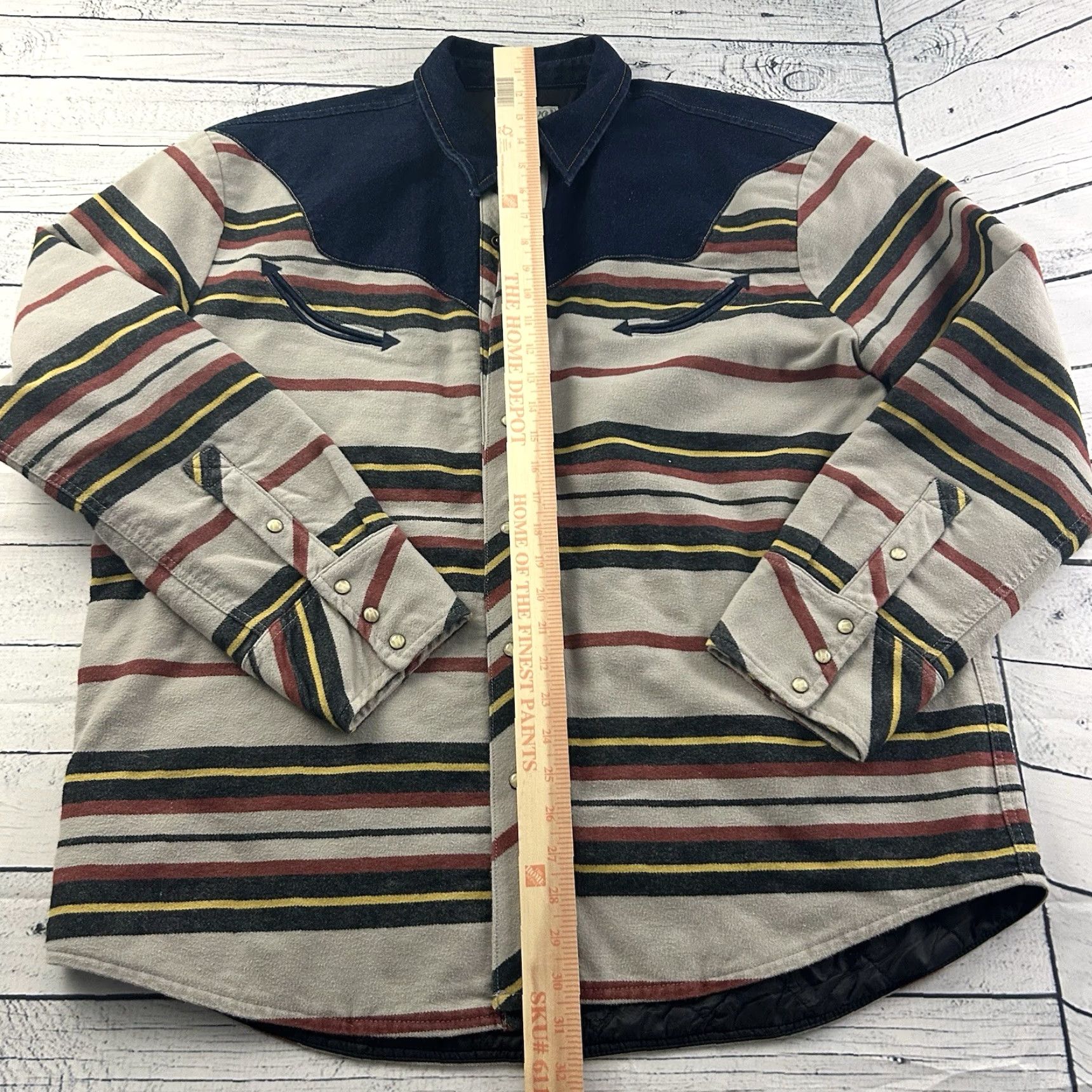 Tecovas Tecovas Western Jacket Pearl Snap Button Wildcat Men's XL Size US XL / EU 56 / 4 - 3 Thumbnail