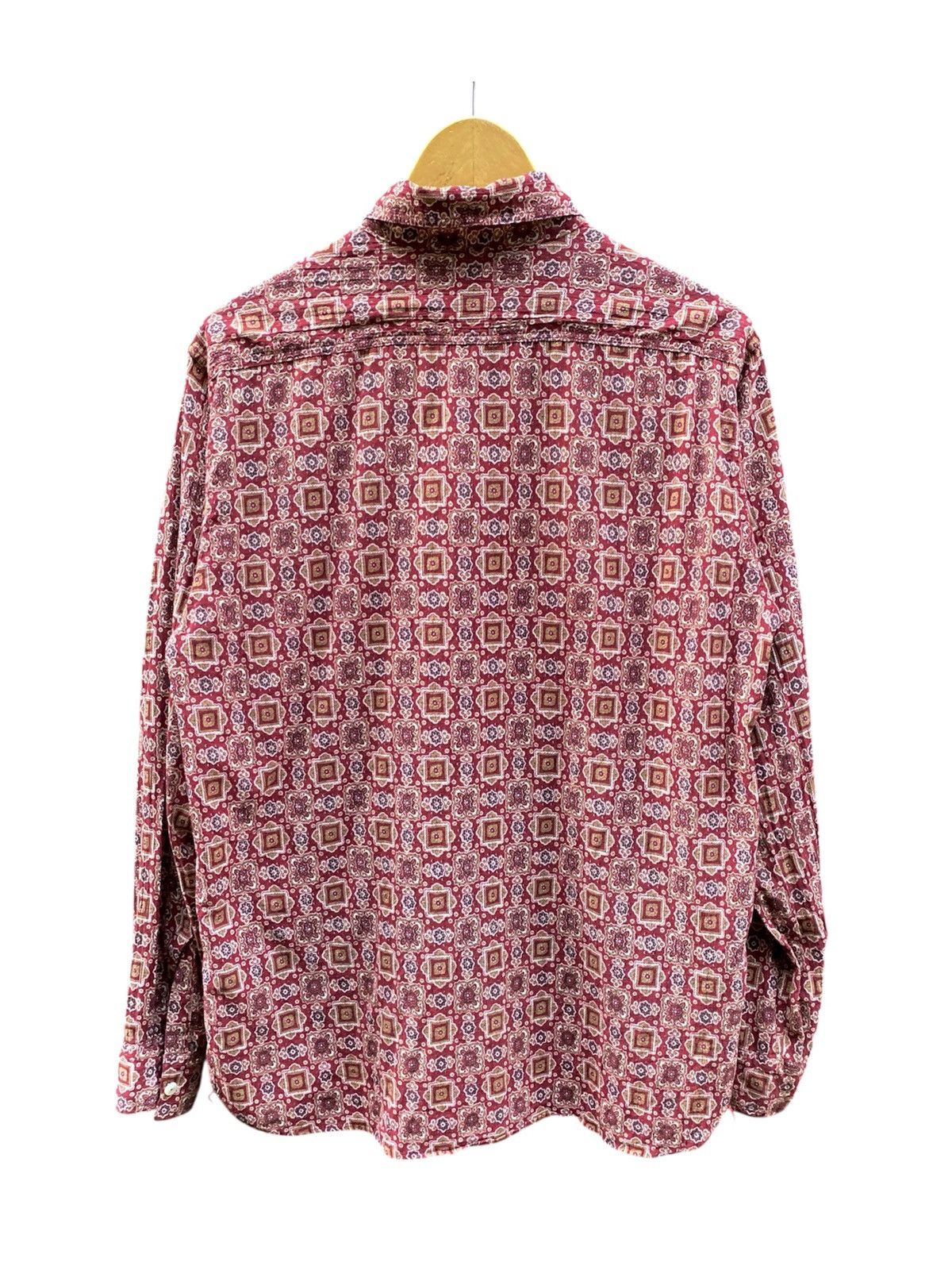 Sugar Cane Sugar Cane Light Rayon Paisley Button Shirt Size US L / EU 52-54 / 3 - 2 Thumbnail