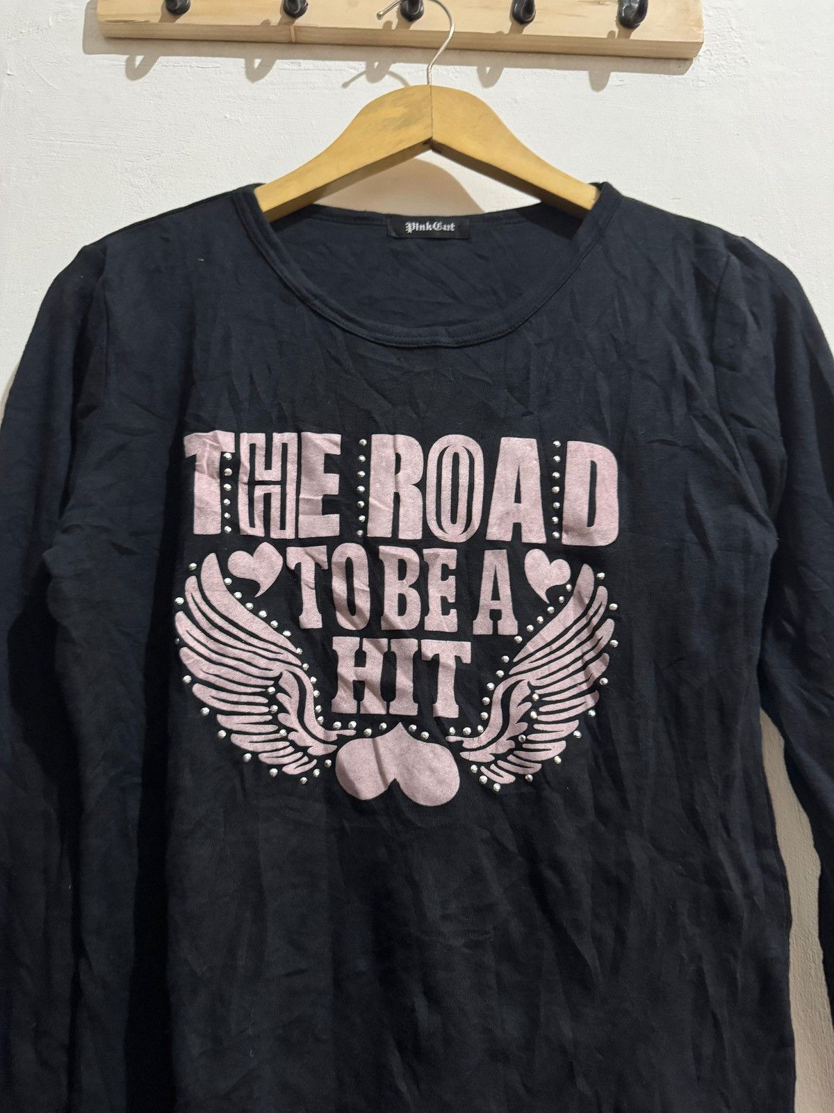 Hysteric Glamour Y2k pink cat ifsixwasnine longsleeve Size M / US 6-8 / IT 42-44 - 2 Thumbnail