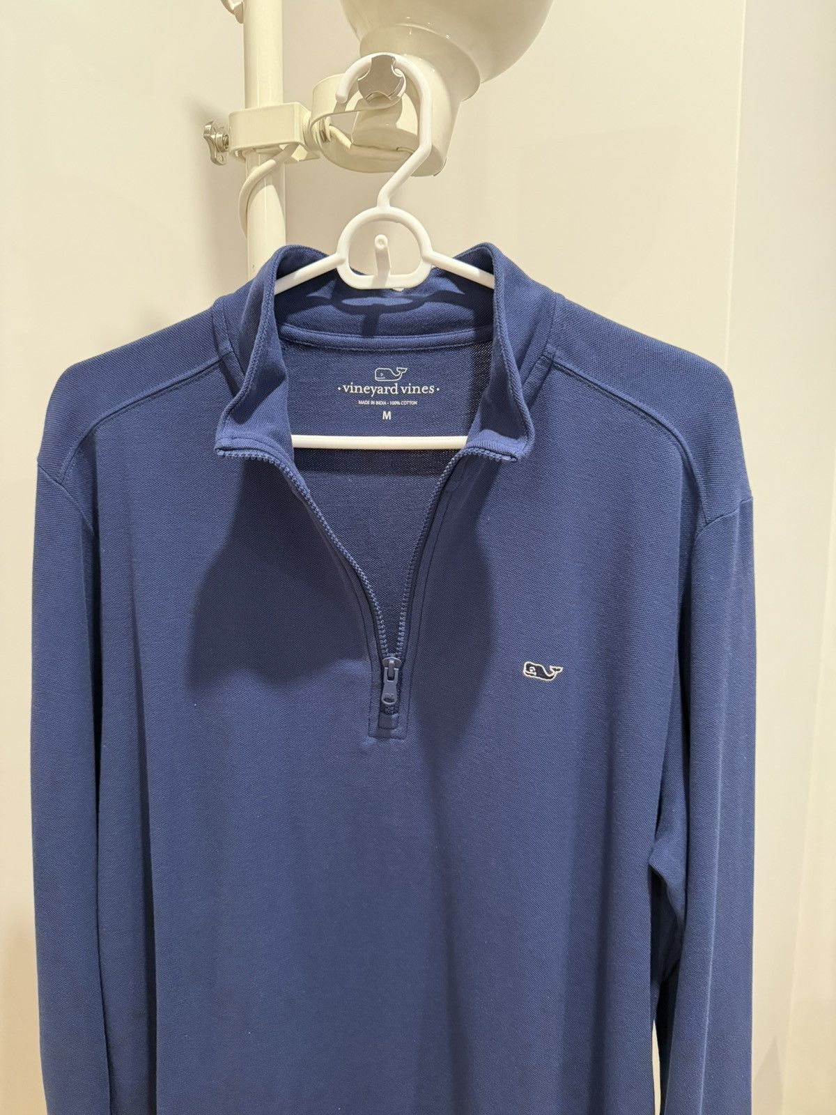 Vineyard Vines 100% Cotton Lightweight Quarter Zip Size US M / EU 48-50 / 2 - 2 Thumbnail