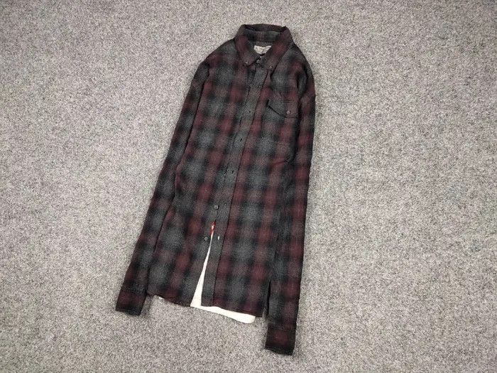 Flannel Vintage Flannel Shirt Plaid Checkered Travis Scott Y2K Size US L / EU 52-54 / 3 - 4 Thumbnail