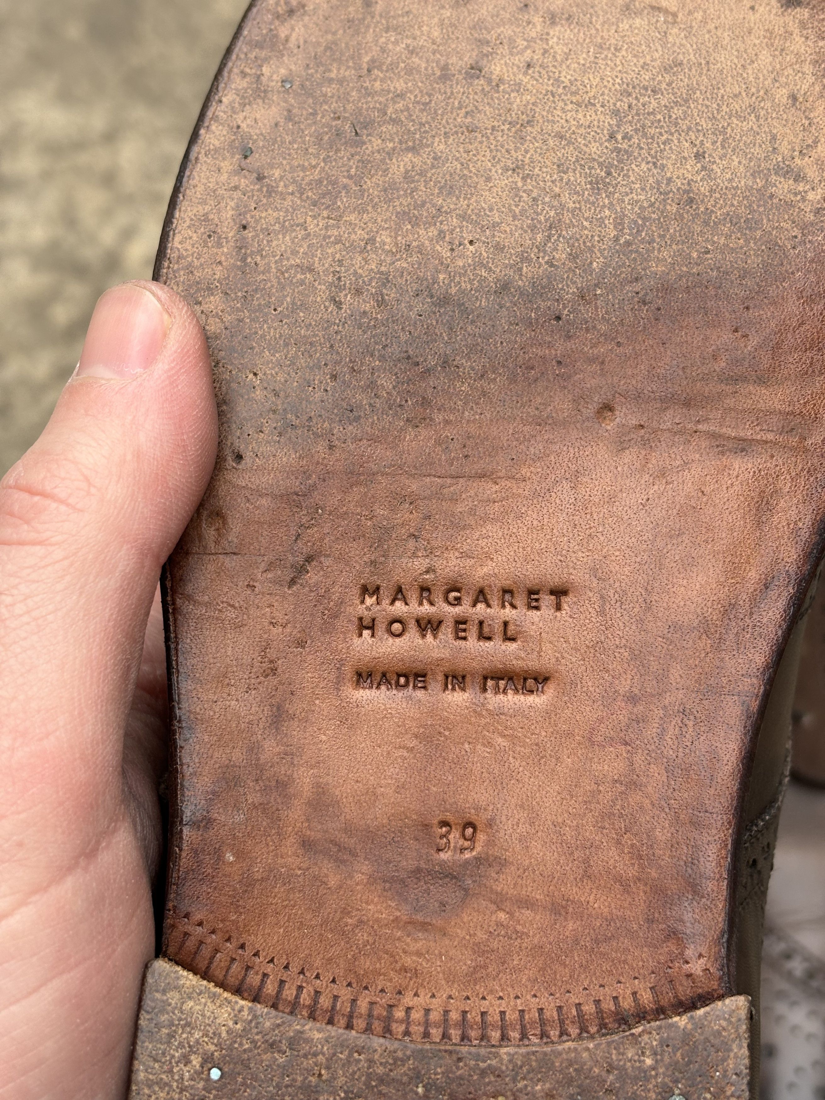 Margaret Howell RRP£650.00 Margaret Howell Chestnut Brogue Shoes Size US 8 / IT 38 - 7 Thumbnail