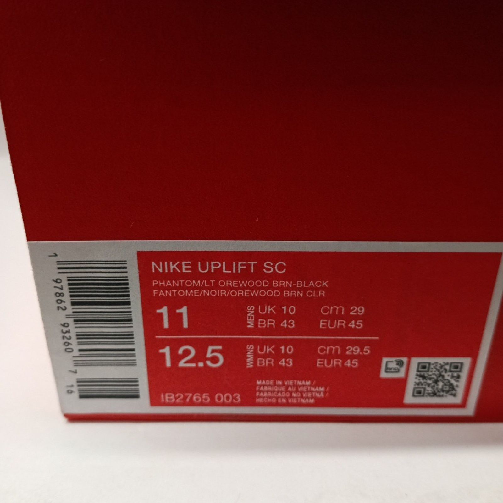 Nike Nike Uplift SC Phantom Men's Size 11/ Women's Size 12.5 Size US 11 / EU 44 - 8 Thumbnail