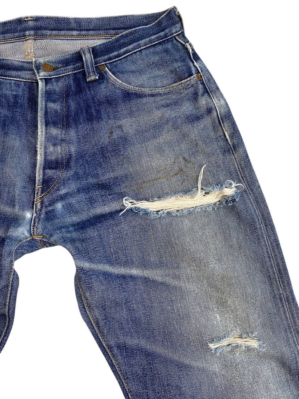 Samurai Jeans Samurai S510XX 19oz Regular Straight Thrashed Selvedge Denim Size US 36 / EU 52 - 7 Thumbnail