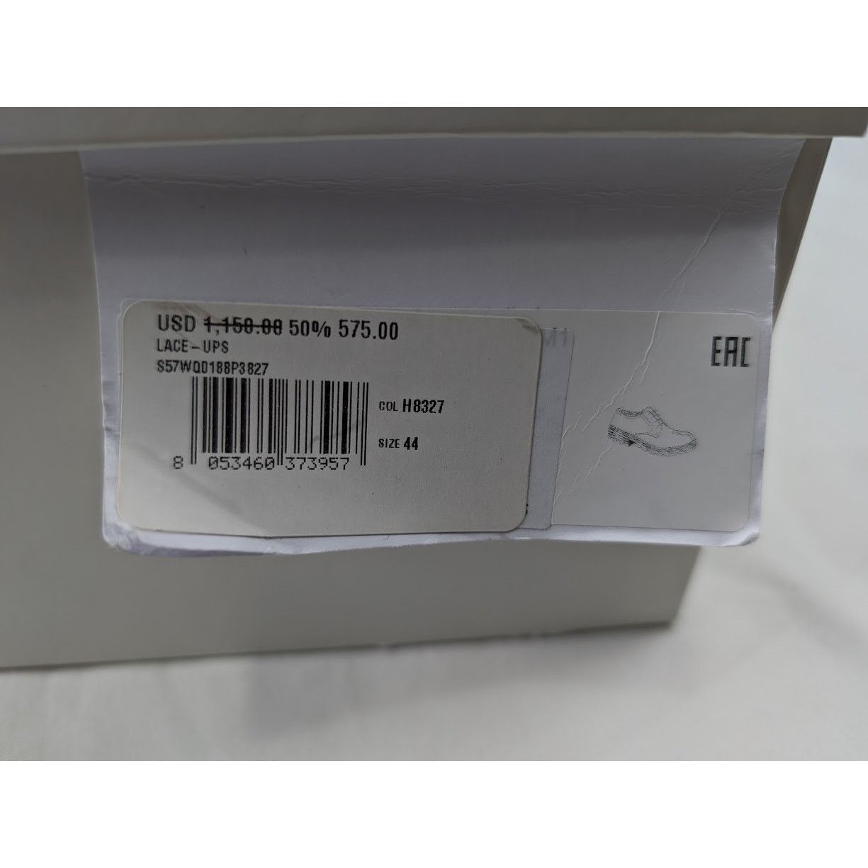 Maison Margiela o1rshd1 Laced Tabi Loafers in White Size US 11 / EU 44 - 21 Thumbnail