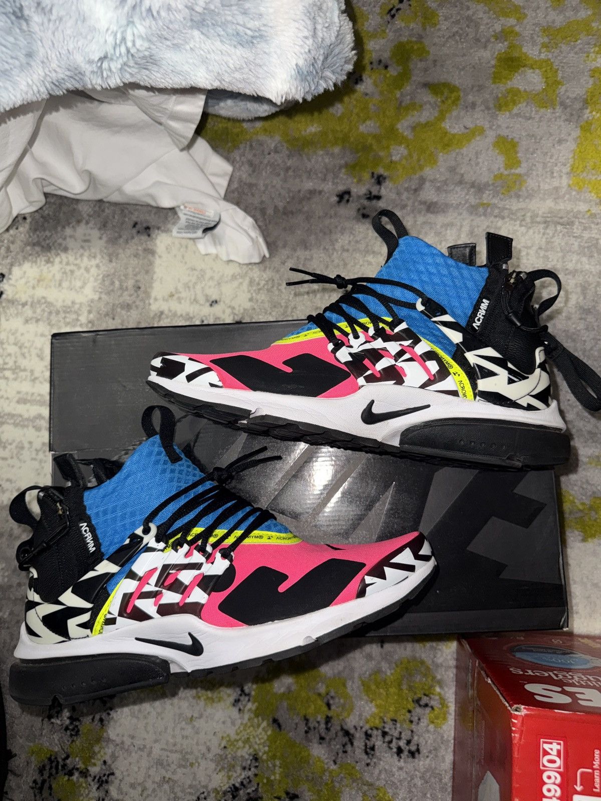 Acronym × Nike Acronym x Nike Air Presto Mid 'Racer Pink 2018 Size US 10 / EU 43 - 1 Thumbnail