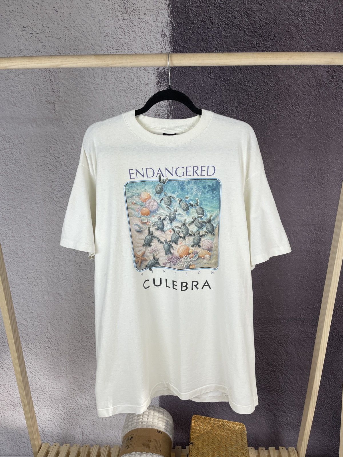 Vintage Earth Tones Impulse Wear Sherry Vintson 1992 vintage tee Size US XL / EU 56 / 4 - 1 Thumbnail