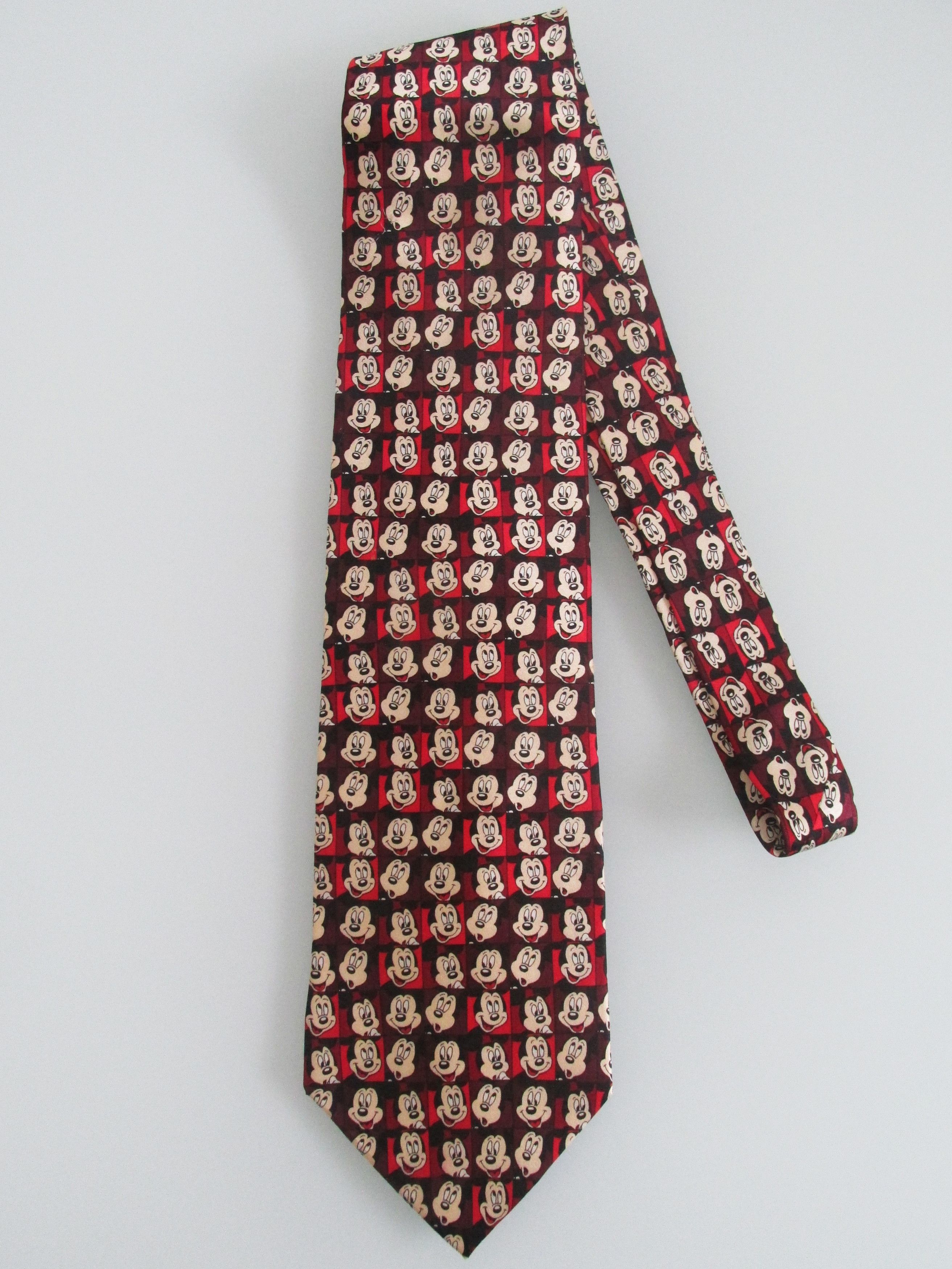 Disney Mickey Mouse/Disney Men's Silk Tie Size ONE SIZE - 1 Thumbnail