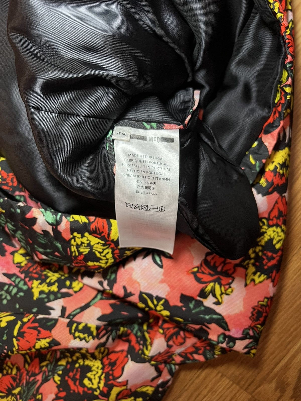 MCQ McQ Floral Print Hooded Jacket Size US S / EU 44-46 / 1 - 3 Thumbnail