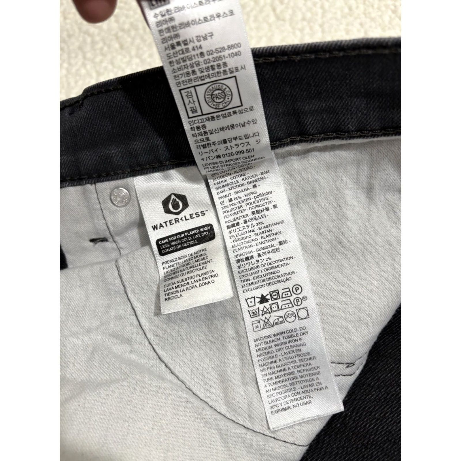 Levi's Levi's 541 Jeans Athletic Taper Straight Grey Denim Twill Jeans Mens W44 L30 Size US 44 / EU 60 - 4 Thumbnail
