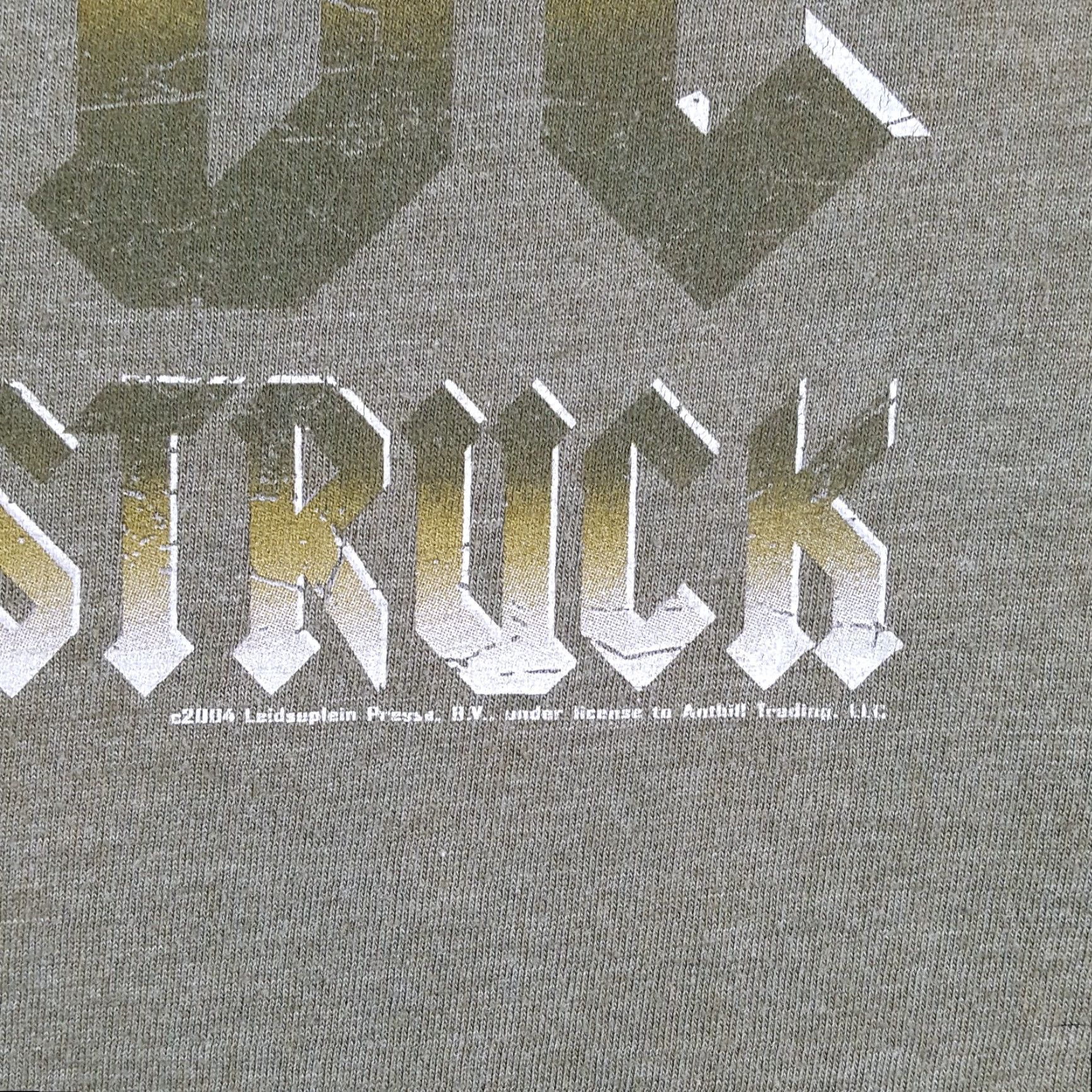 Vintage Vintage ACDC Thunderstruck Y2K Raglan Mens Medium Concert Band Rock Tour T Shirt Size US M / EU 48-50 / 2 - 3 Thumbnail