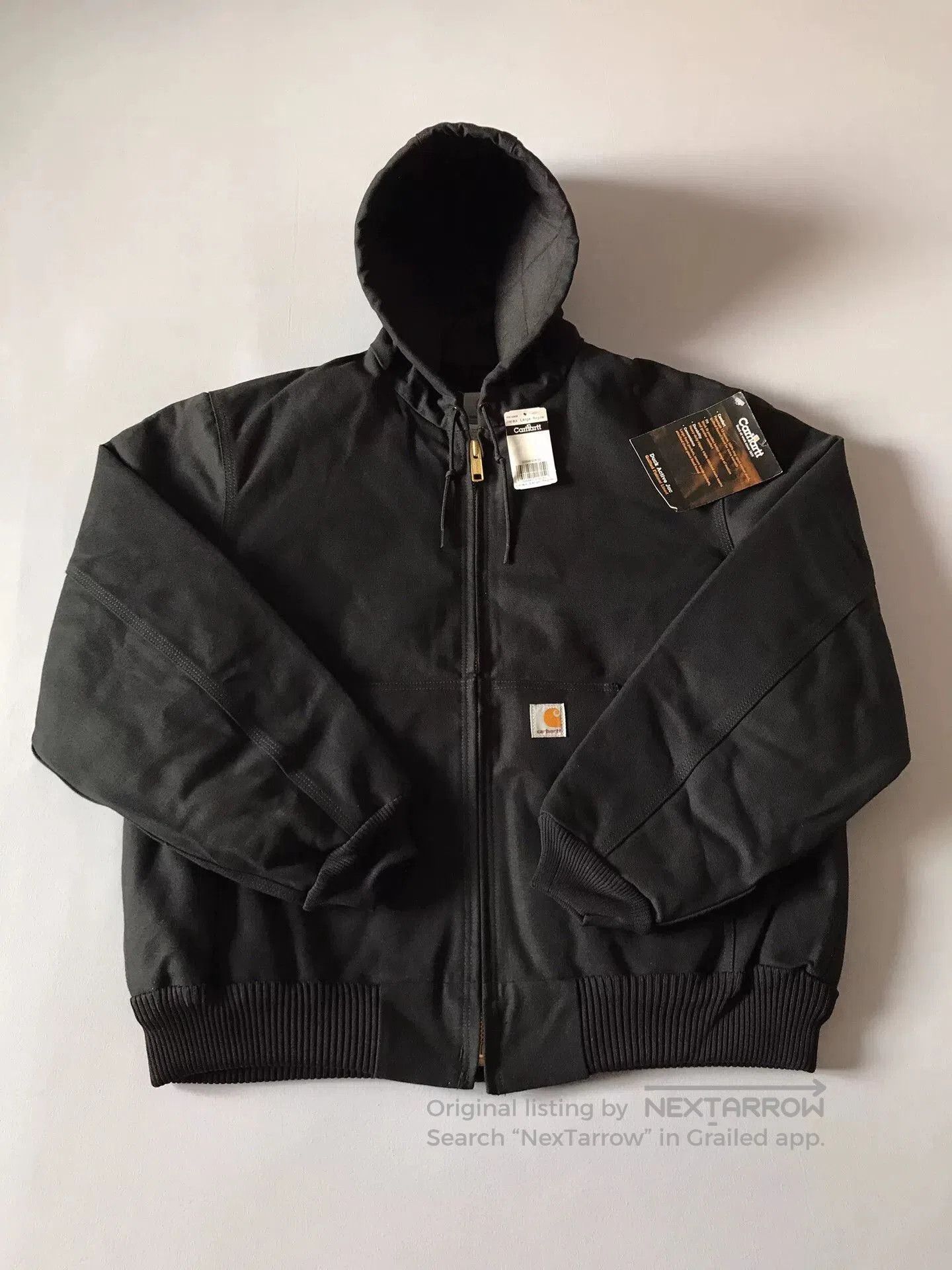 Carhartt Carhartt J140 Canvas Hooded Jacket. Size US L / EU 52-54 / 3 - 1 Thumbnail