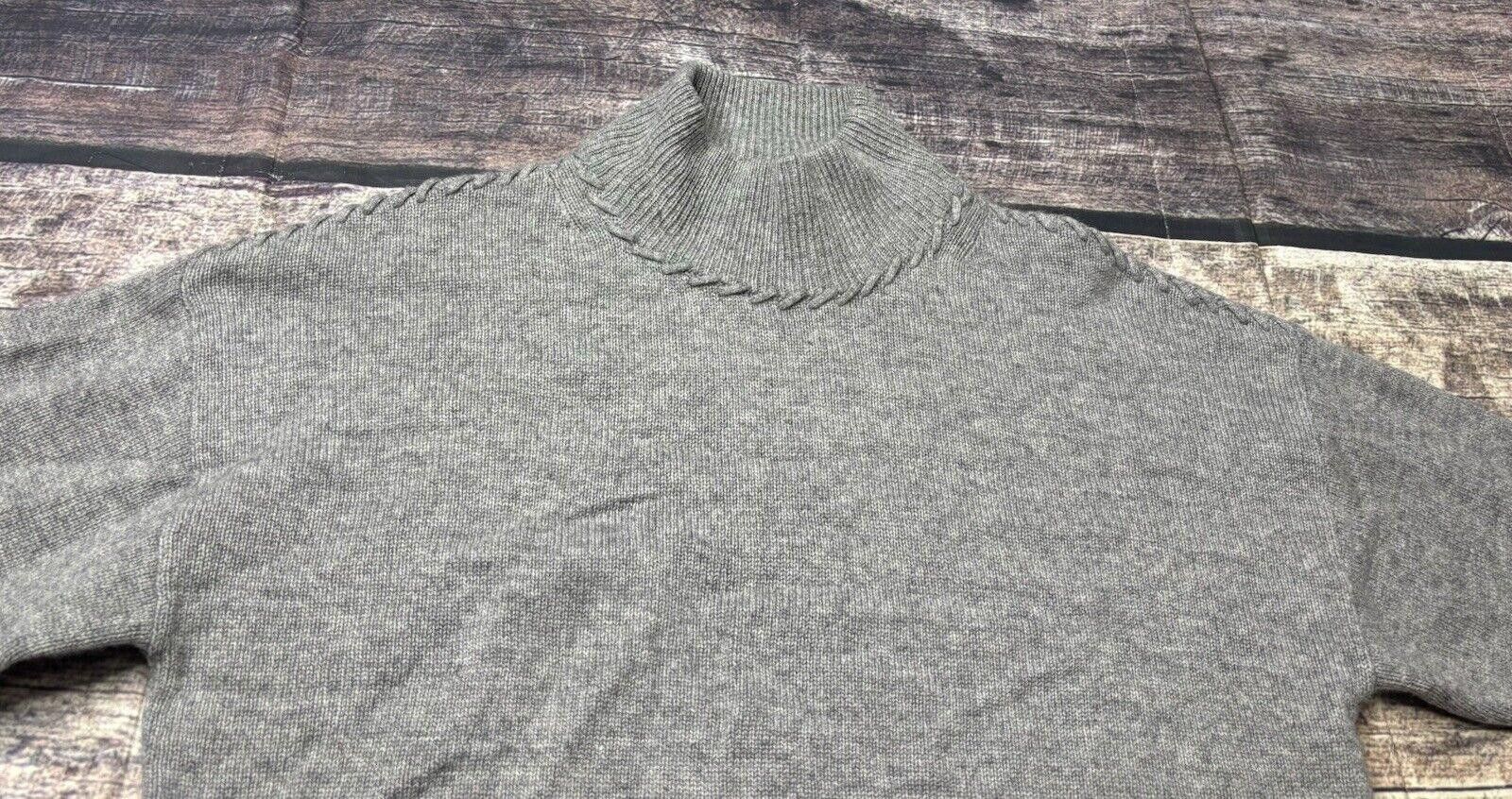 Theory Theory Cashmere Sweater Women's Large Mock Neck Pullover Size L / US 10 / IT 46 - 5 Thumbnail