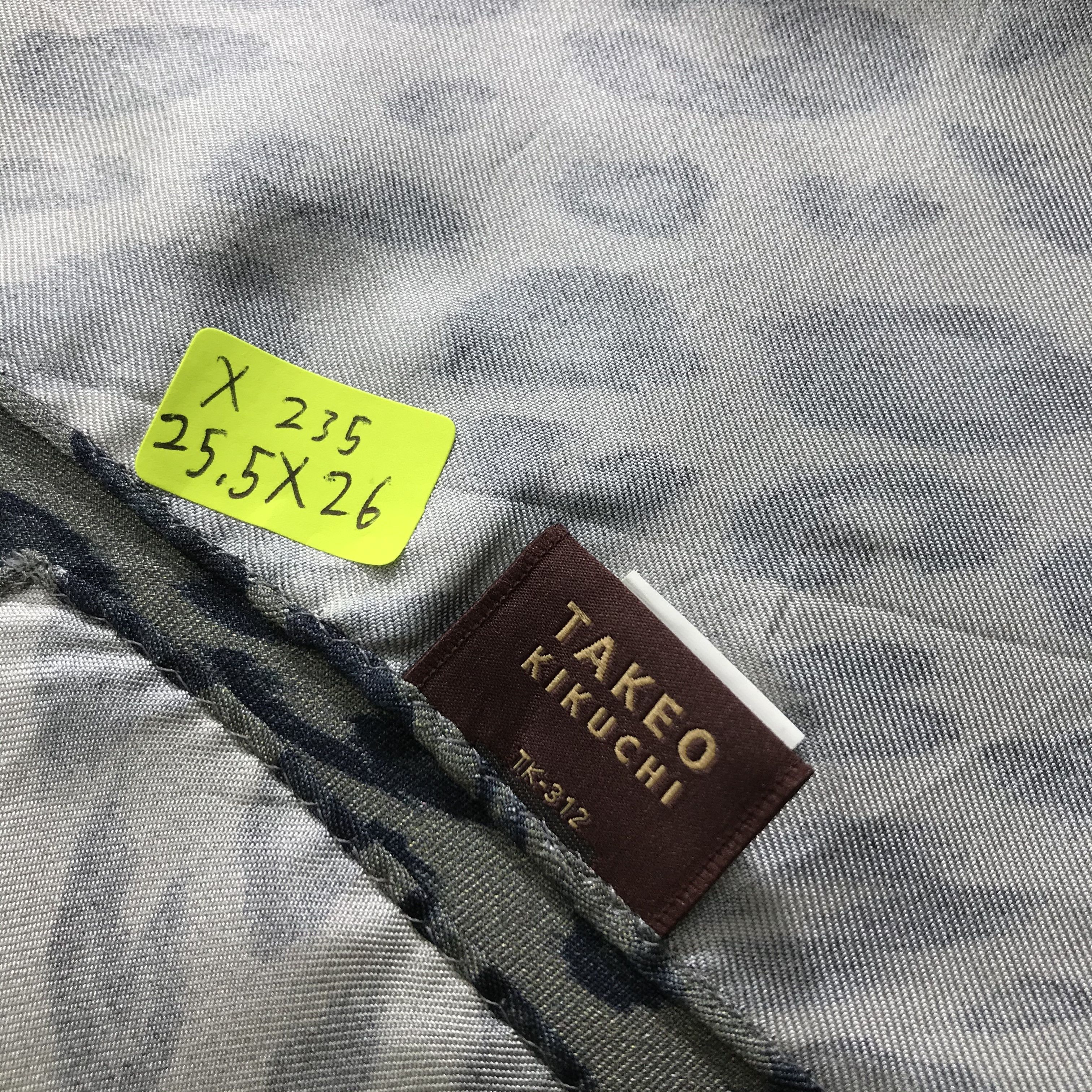 Takeo Kikuchi Vintage Takeo Kikuchi Silk Scarf Size ONE SIZE - 4 Thumbnail