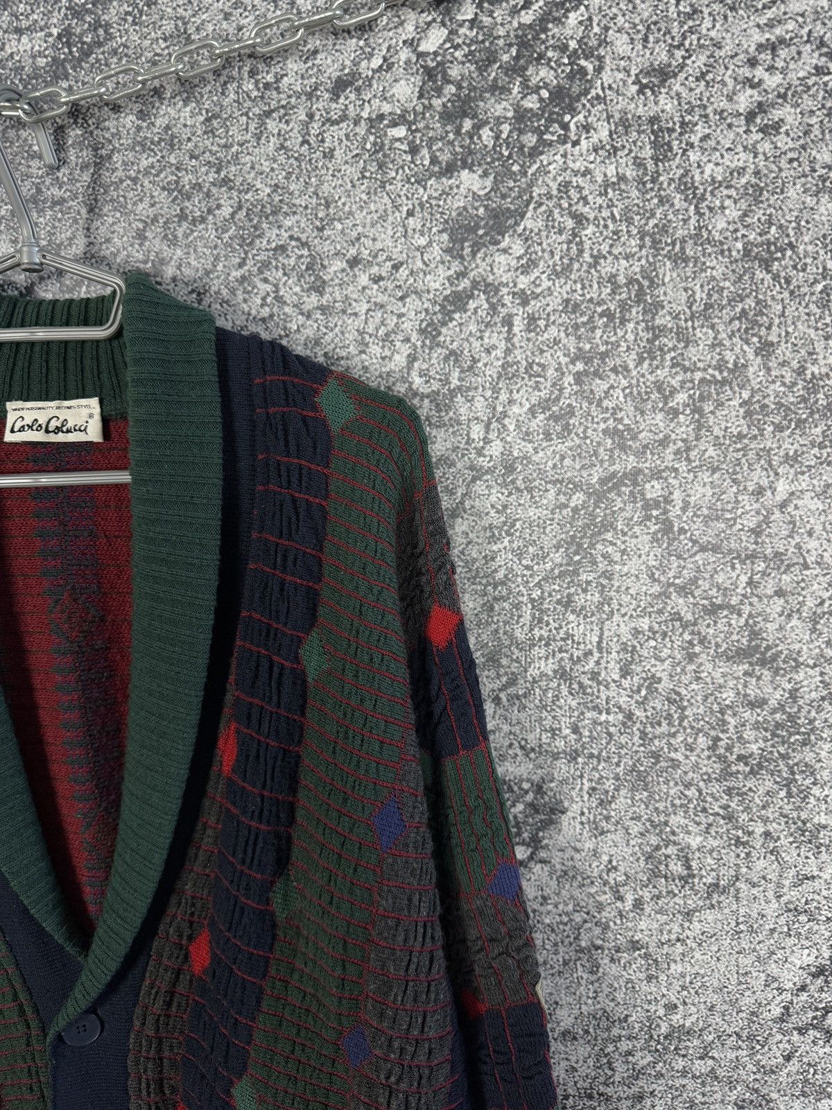 Carlo Colucci Carlo Colucci Vintage Cardigan Wool Designer Sweater Size 52 Size US XL / EU 56 / 4 - 2 Thumbnail