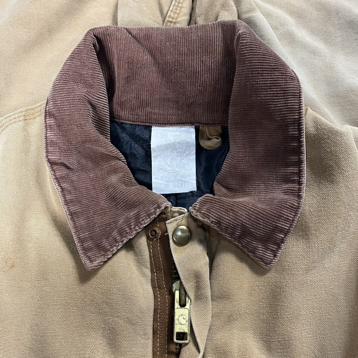 Carhartt × Carhartt Wip × Dickies VTG CARHARTT 98QZS COVERALL DUCK QUILT LINED Size US 44 / EU 60 - 8 Thumbnail