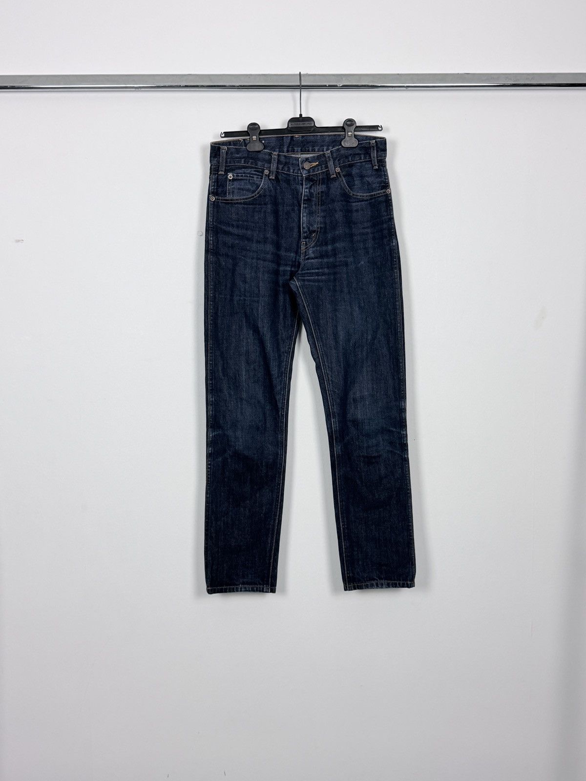 Celine Celine M_SL_002 - Slim Mid Waist - Dark Indigo - Rigid
