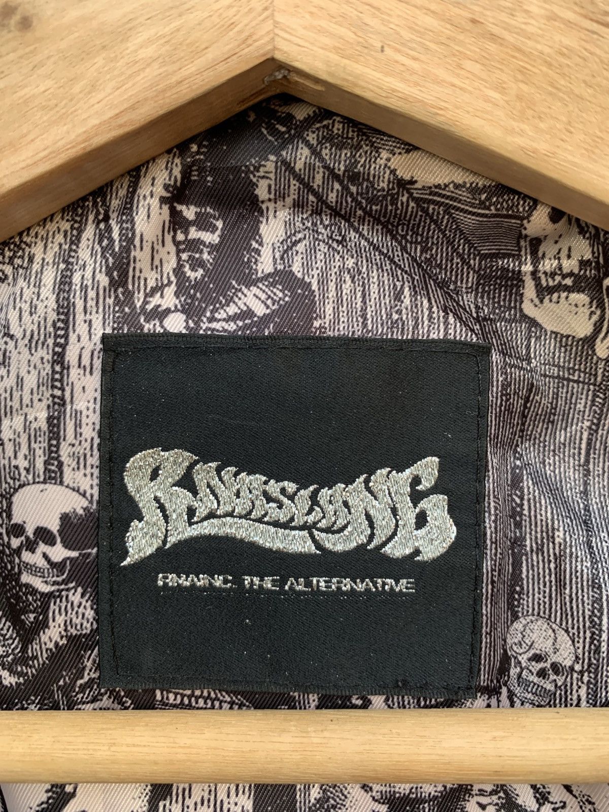 14th Addiction Vintage Japanese Brand Anaslang RNA Inc Leather Jacket Size US M / EU 48-50 / 2 - 23 Thumbnail