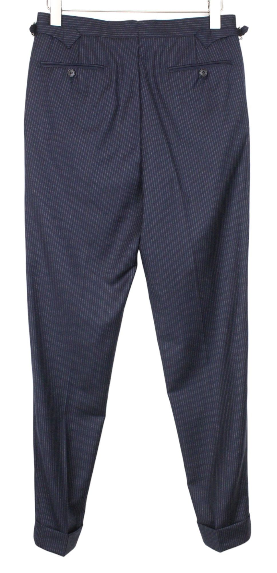 Suitsupply HAVANA JETTED UK36R Navy Wool S130 Suit 67802 Size 36R - 8 Thumbnail