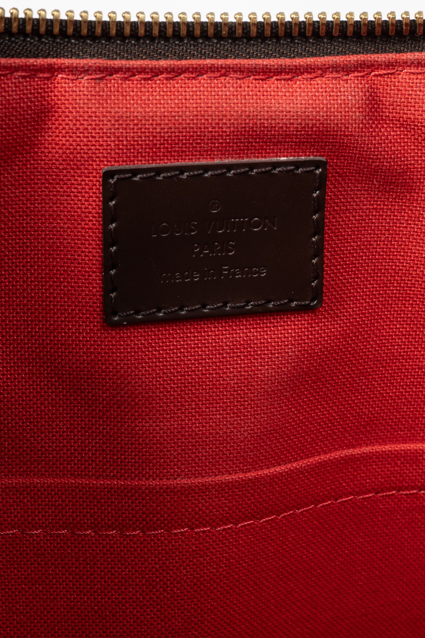 Louis Vuitton Louis Vuitton Siena MM Damier Ebene Canvas Tote Size ONE SIZE - 13 Thumbnail