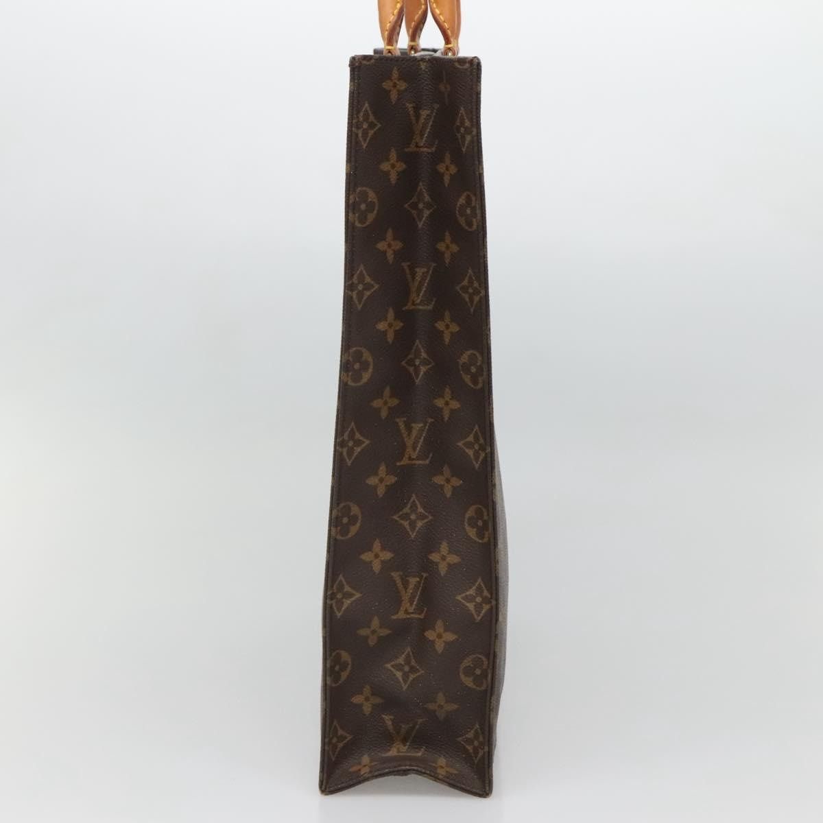 Louis Vuitton LOUIS VUITTON Monogram Sac Plat Hand Bag M51140 Size ONE SIZE - 3 Thumbnail