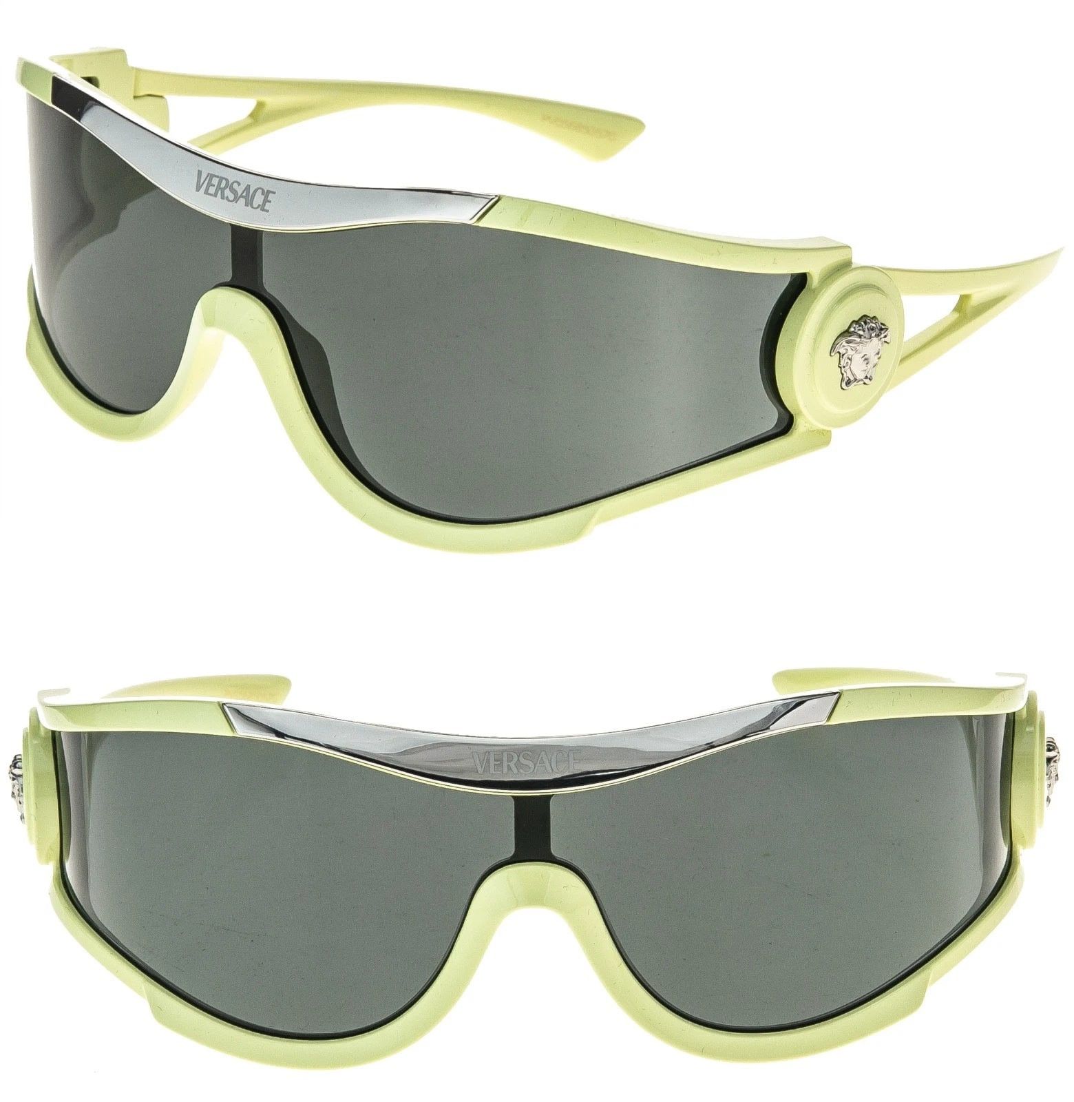 Versace VERSACE VE4475 MEDUSA MEDALLION SHIELD 4475 Mask Sunglasses Size ONE SIZE - 1 Thumbnail