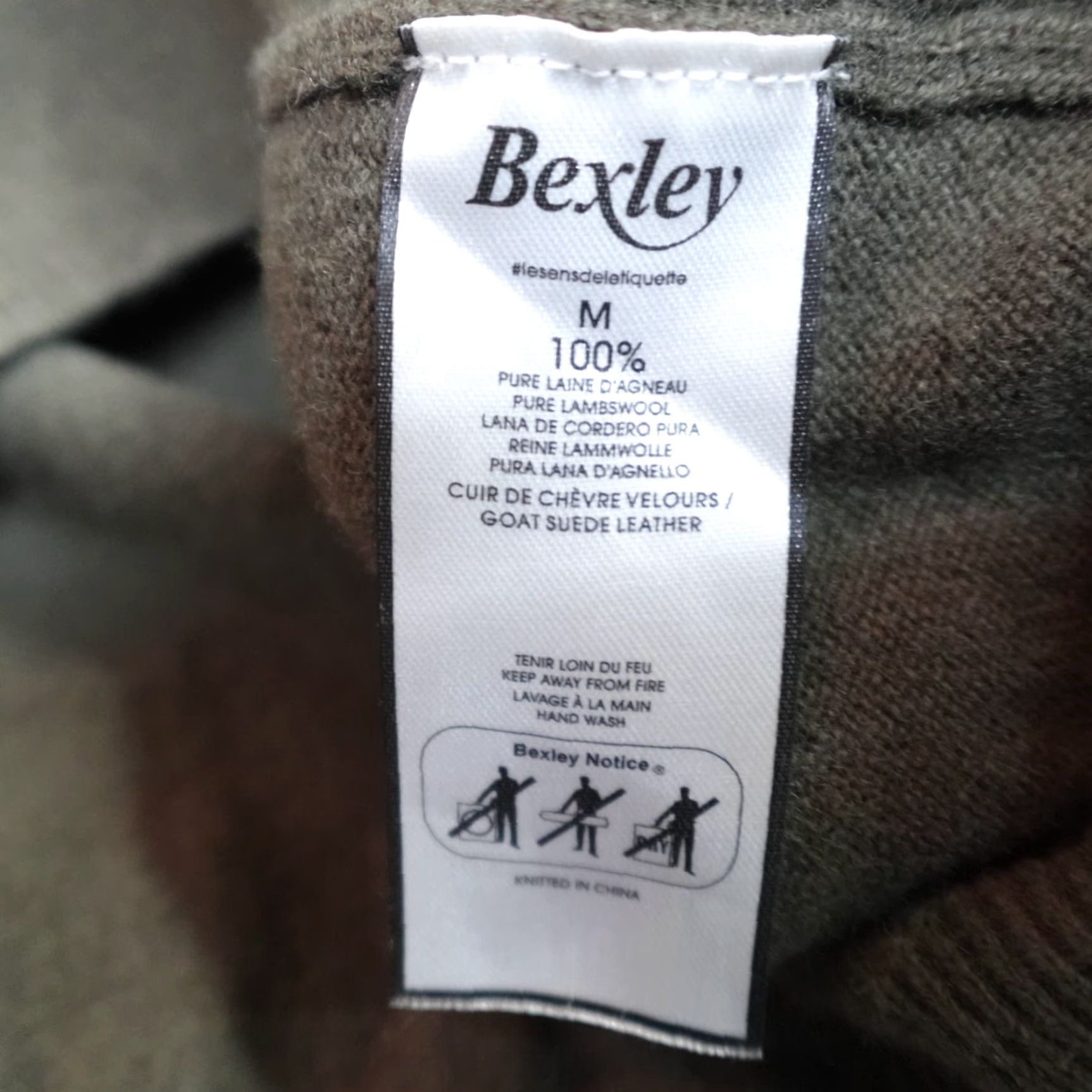 Vintage VINTAGE Bexley Sweater Men M Green Solid 1/4 Zip Wool Pullover - Size US M / EU 48-50 / 2 - 5 Thumbnail