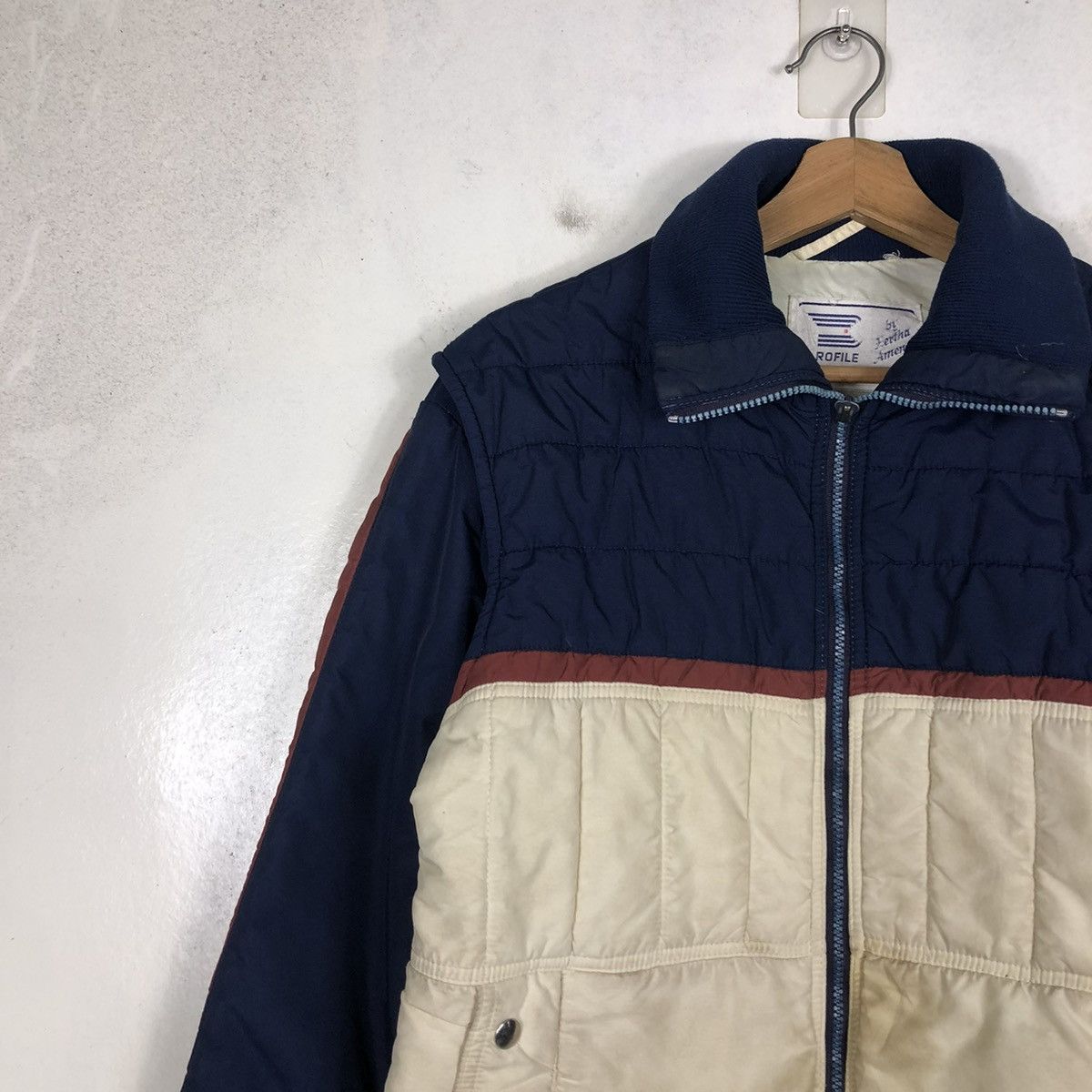 Japanese Brand × Vintage VINTAGE BIKER JACKET PUGFER LIGHT DOWN PROFILE ISSEY MIYAKE Size US M / EU 48-50 / 2 - 9 Thumbnail