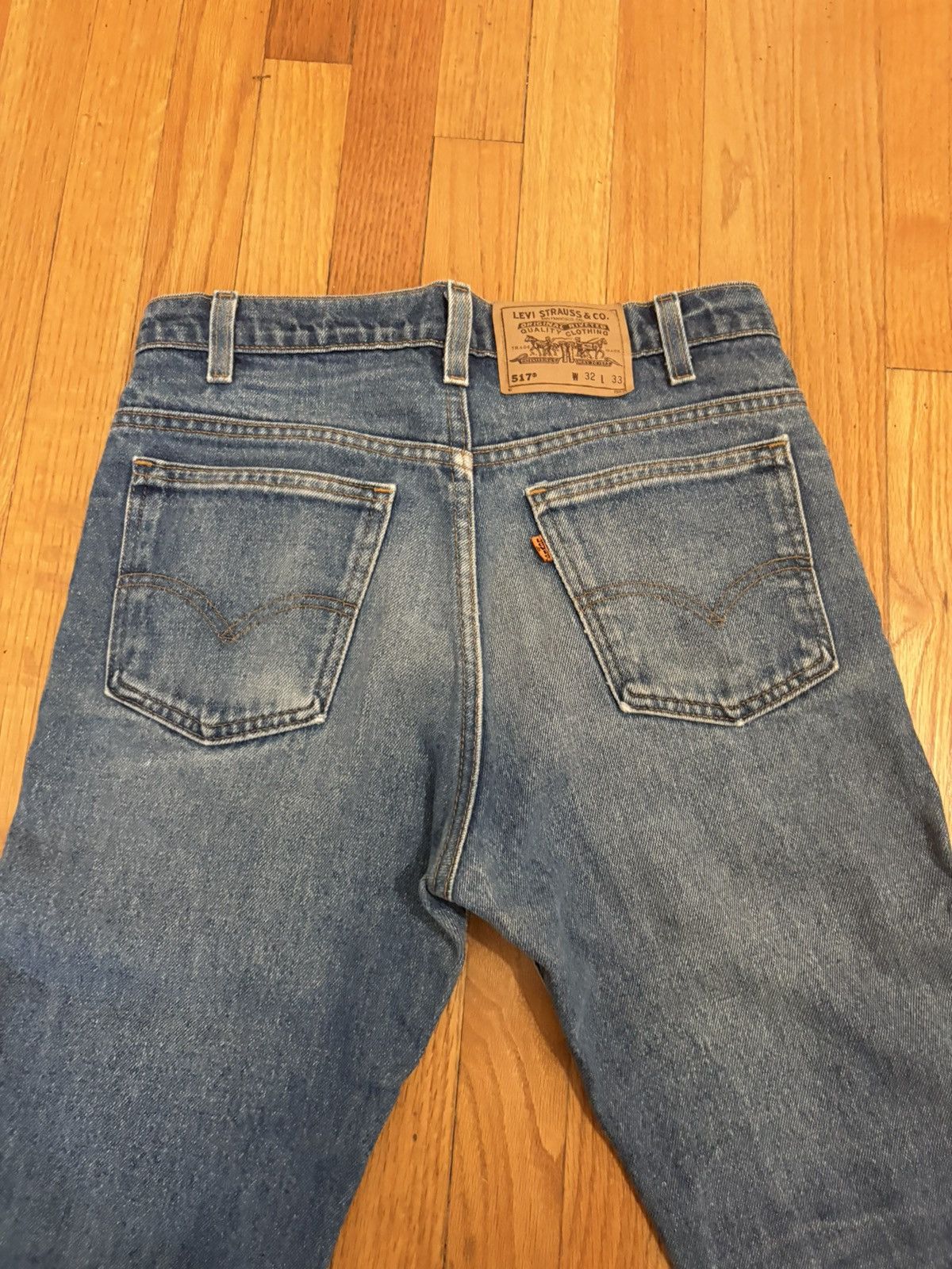 Levi's Vintage Clothing Levi’s 517 Vintage Orange Tab Denim Size US 32 / EU 48 - 3 Thumbnail