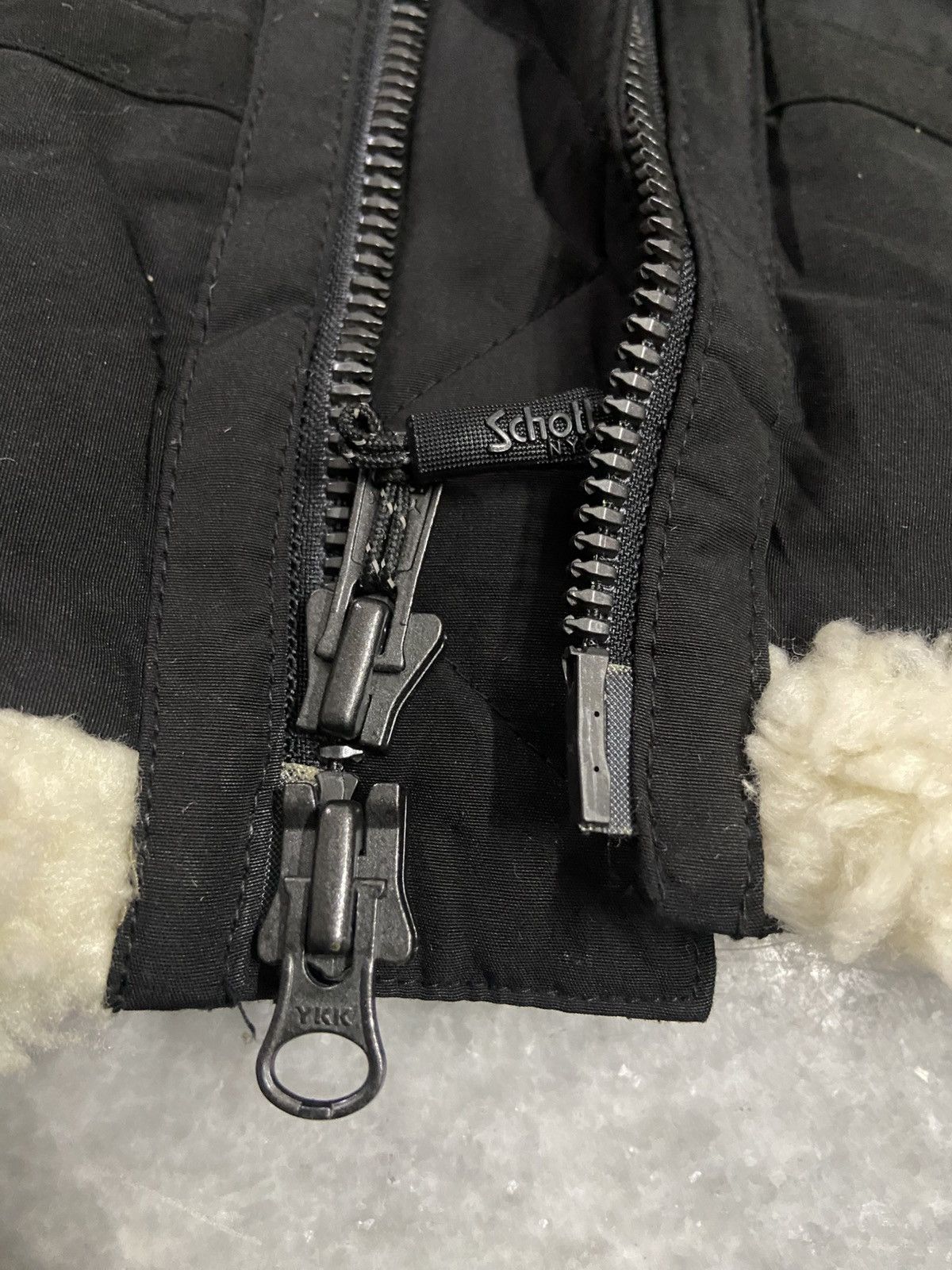 Schott SCHOTT Jacket B3 Military Style Sherpa Jacket Size US M / EU 48-50 / 2 - 7 Thumbnail