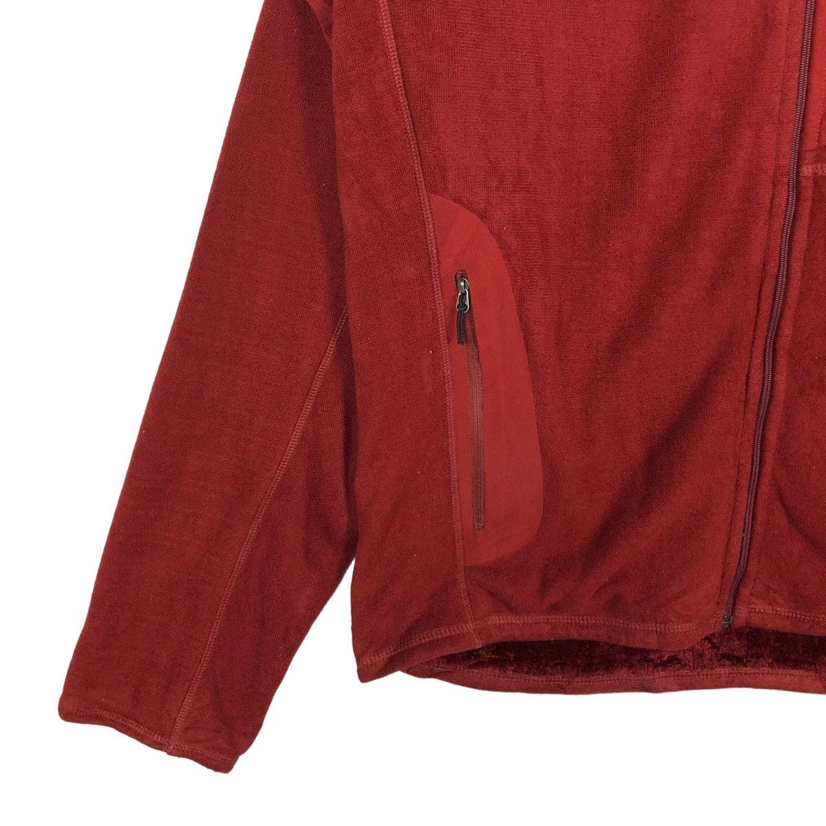 Patagonia 🔥Rich Orange - Fleece Jacket Extra Large Zipper Rare Design Size US XL / EU 56 / 4 - 3 Thumbnail