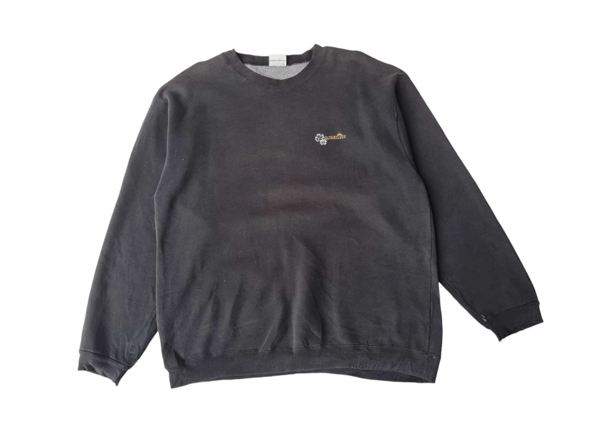 Quiksilver × Vintage Vtg Quiksilver Faded Black Size US L / EU 52-54 / 3 - 3 Thumbnail