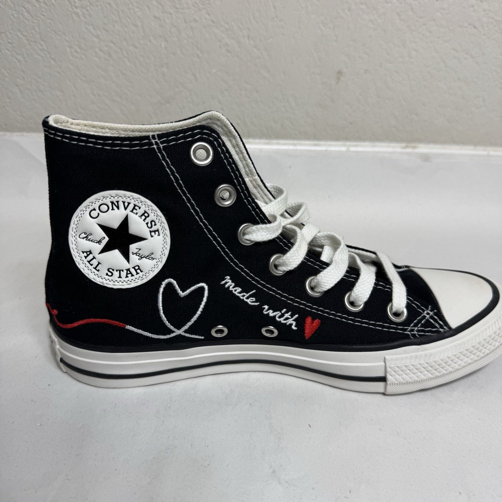 Converse Converse Chuck Taylor ‘Made with Love’ High Top Sneakers 7 Size US 7 / IT 37 - 7 Thumbnail