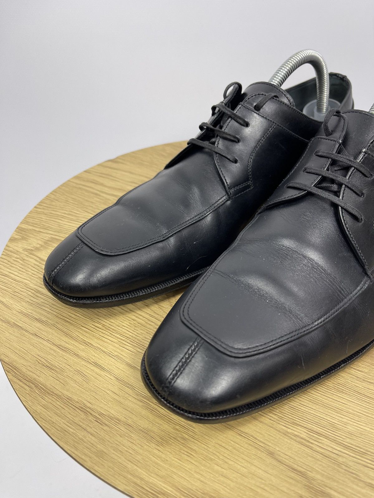 Salvatore Ferragamo Salvatore Ferragamo Size 9 Dress Shoes Black Made in Italy Size US 9 / EU 42 - 2 Thumbnail