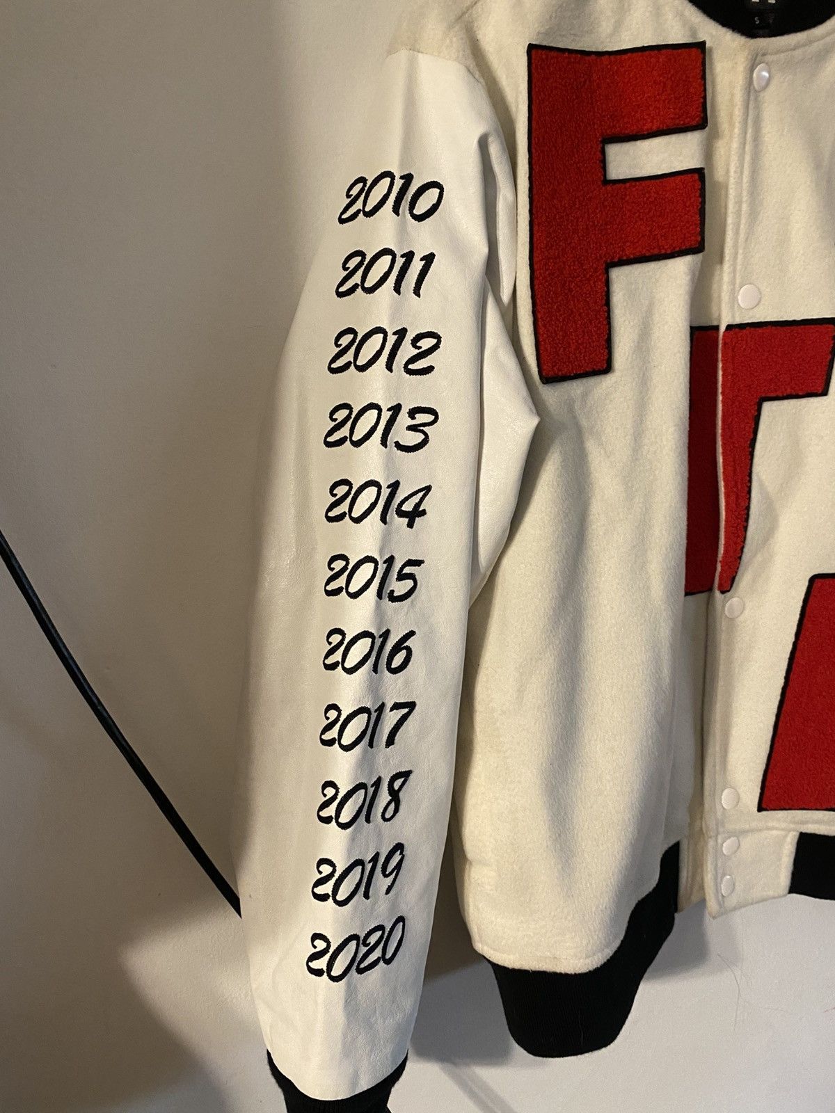 Fuck The Population FTP “10 F’N YEARS” Anniversary Bomber (Varsity Jacket) Size US S / EU 44-46 / 1 - 5 Thumbnail