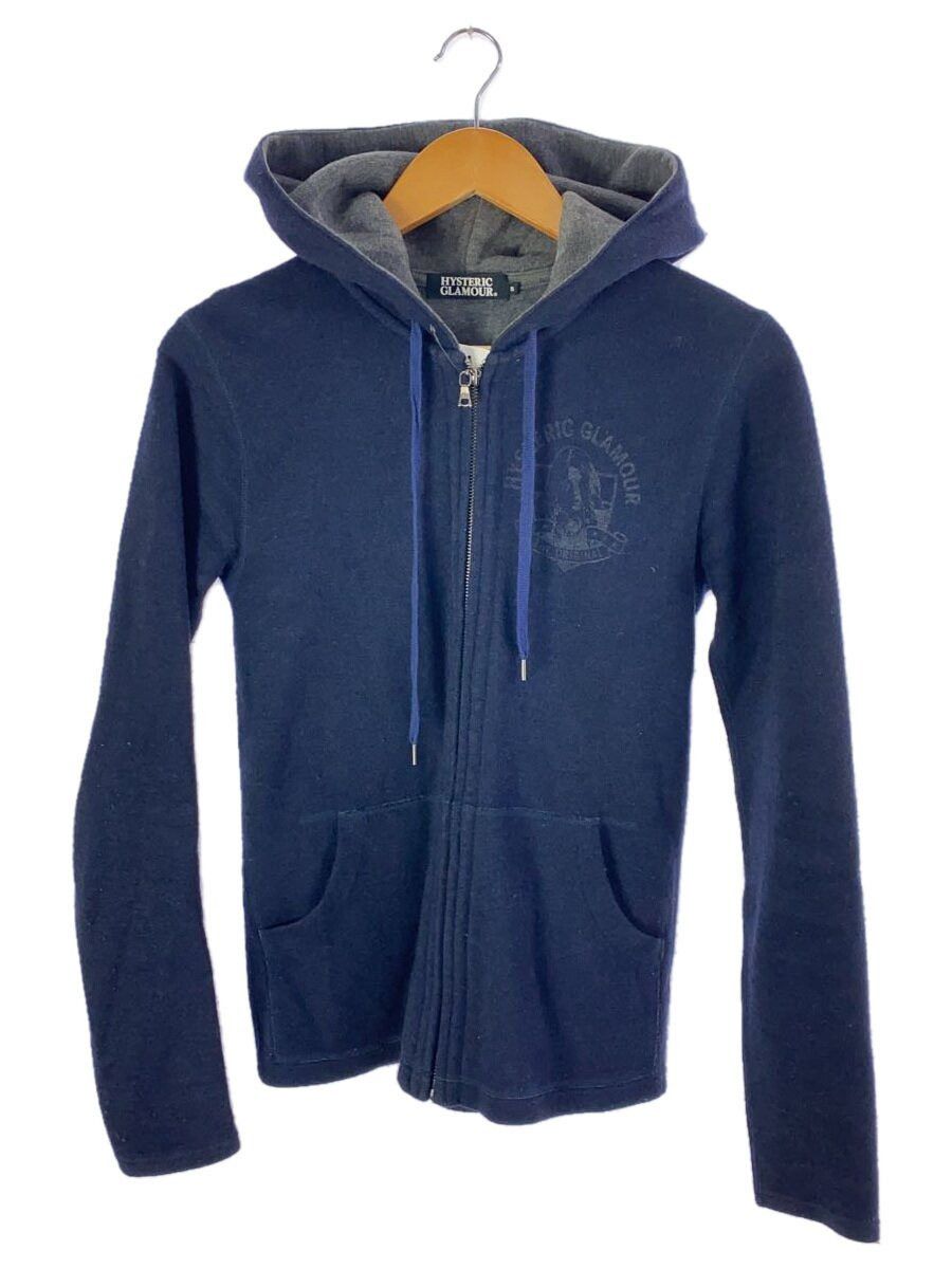 トップス 00s hysteric glamour nerd cotton parka Hysteric Glamour Hysteric Glamour Cotton Zip Parka Navy