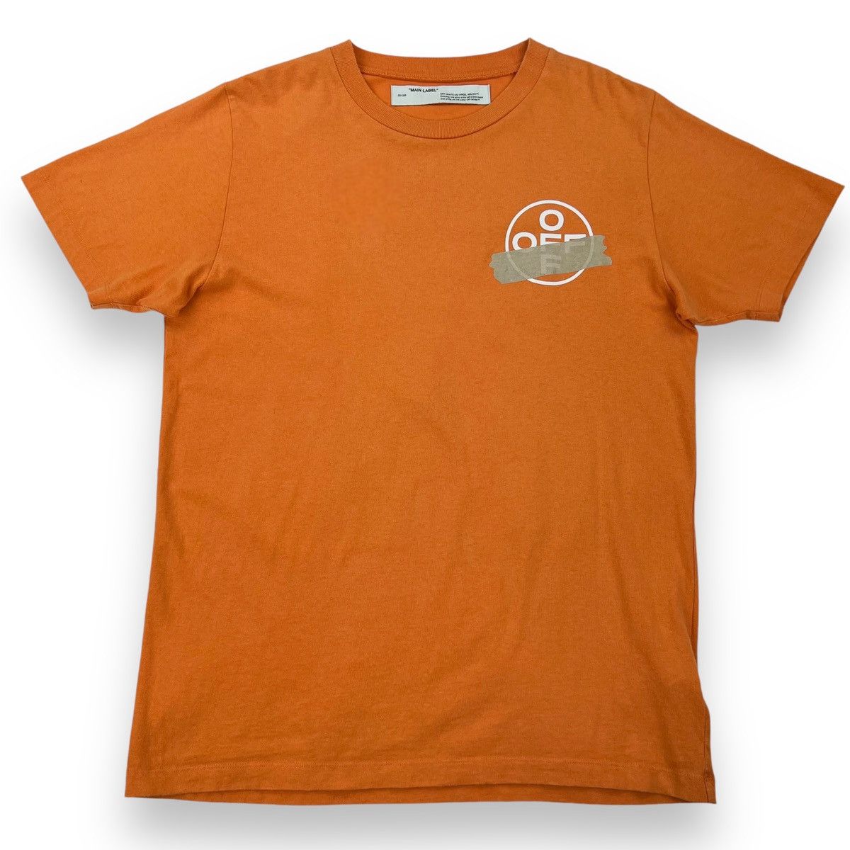 Off-White Off-White Tape Arrows Orange T Shirt Size US L / EU 52-54 / 3 - 2 Thumbnail