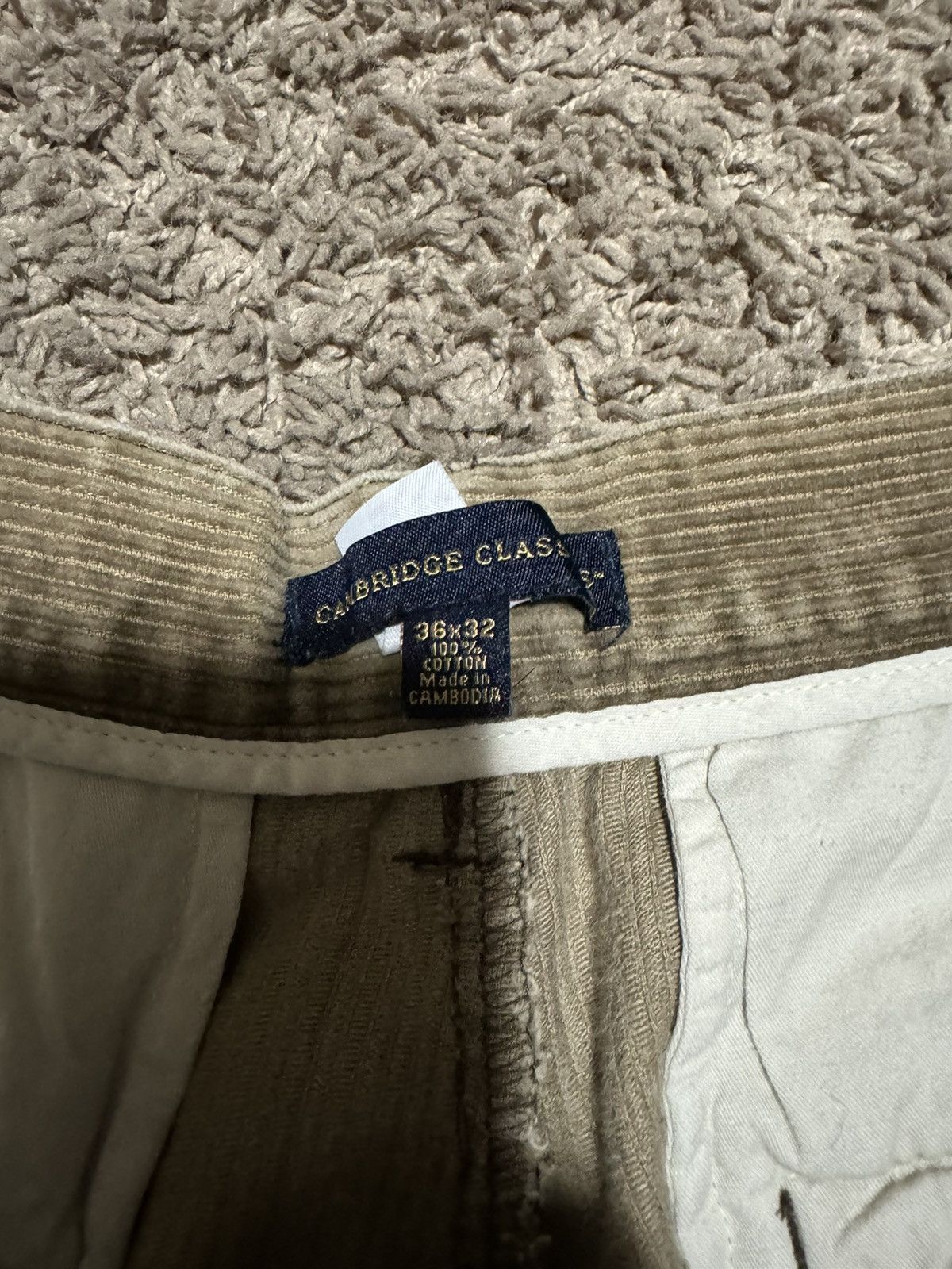 Other × Vintage Brown Custom double knee corduroys Size US 36 / EU 52 - 2 Thumbnail