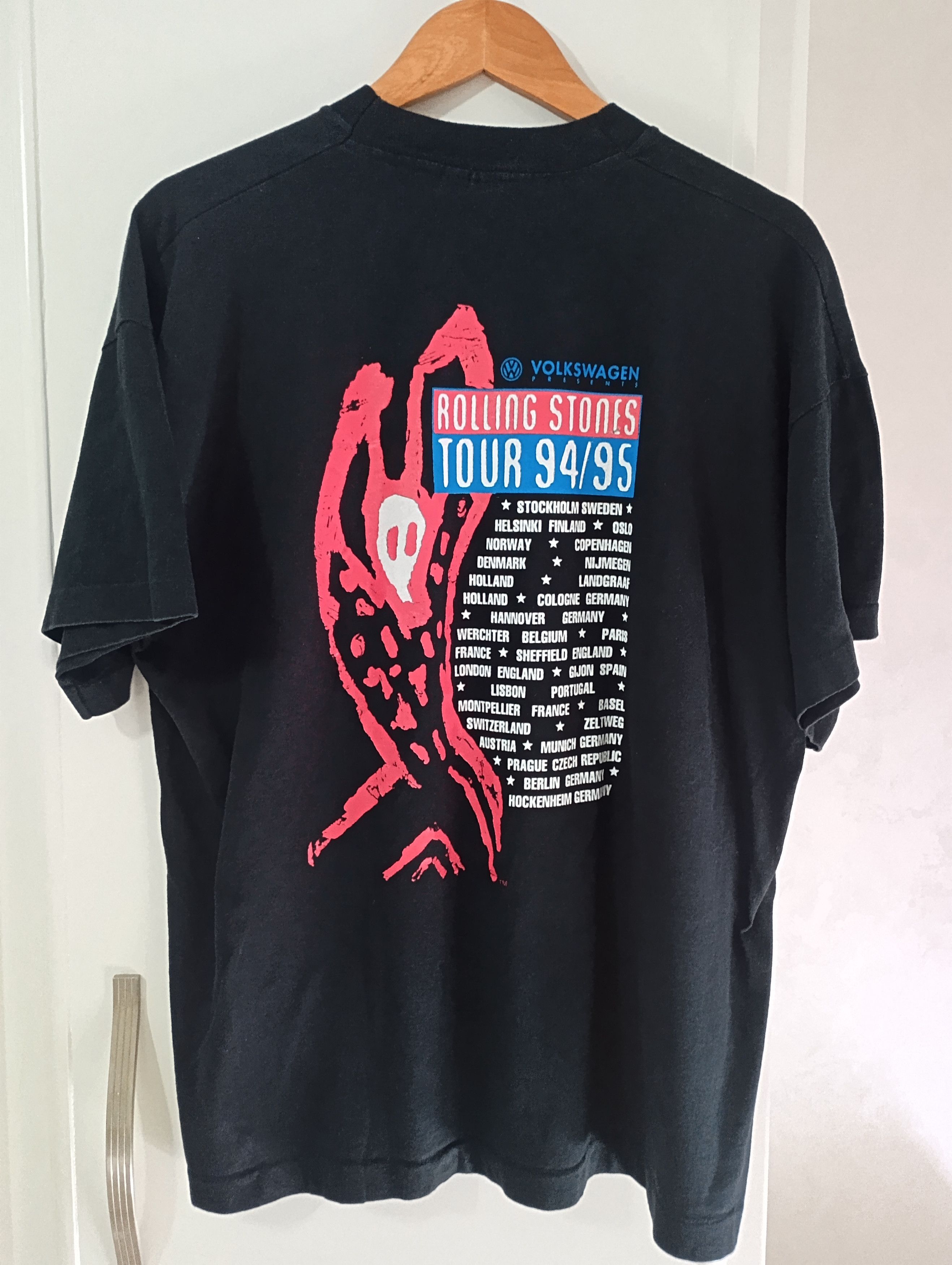 Band Tees Vintage Rolling Stones Voodoo Lounge 1995 Tshirt Size US XL / EU 56 / 4 - 2 Thumbnail