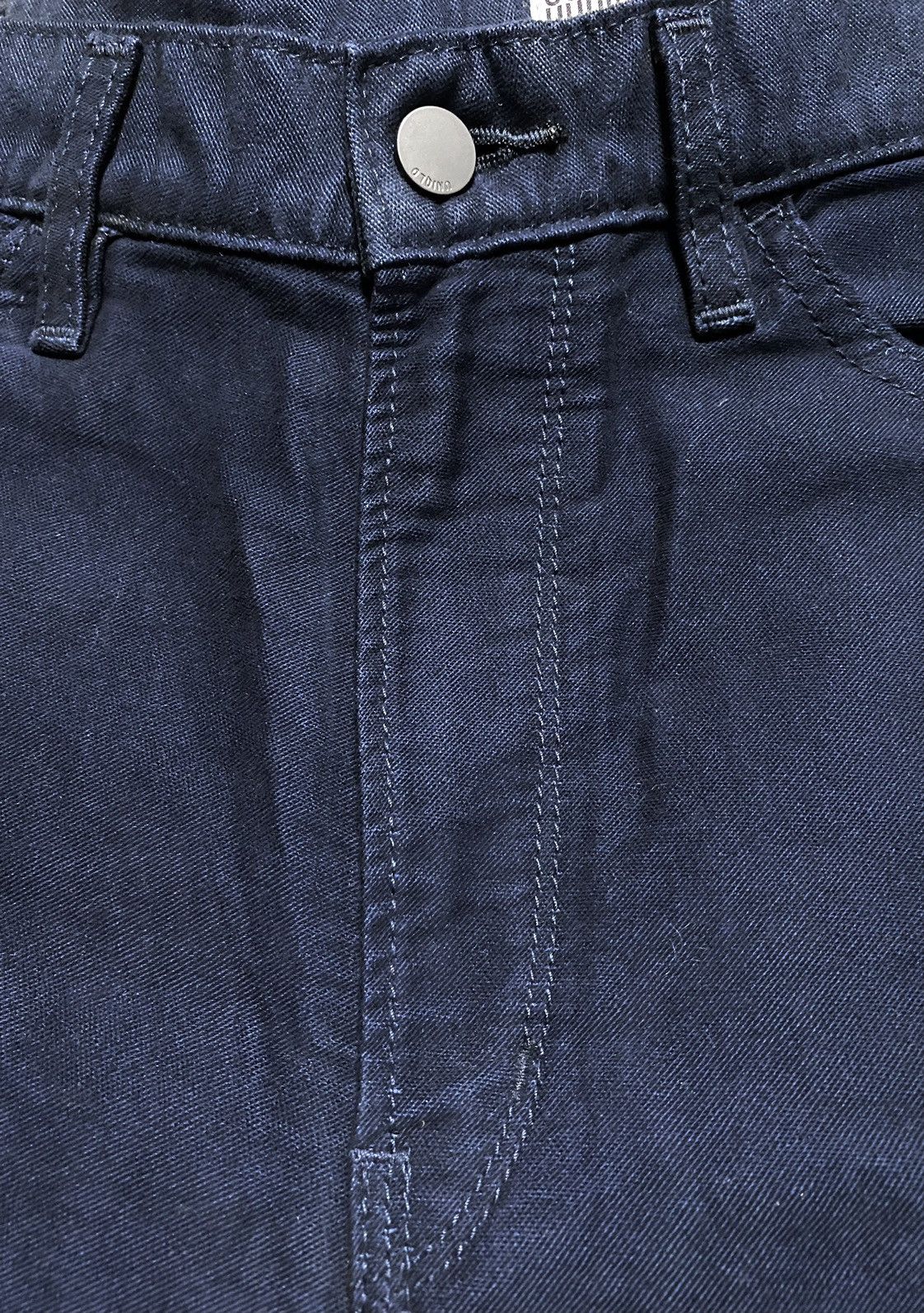 Uniqlo Women’s Uniqlo U Navy Cotton Mom Basic Jeans Denim Japanese Size 29" - 11 Thumbnail