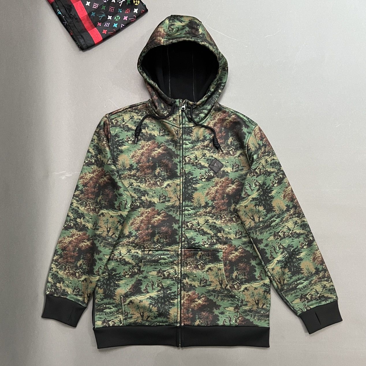 Burton BURTON Dryride Countryside Print Hooded Full Zip Jacket Size US M / EU 48-50 / 2 - 4 Thumbnail