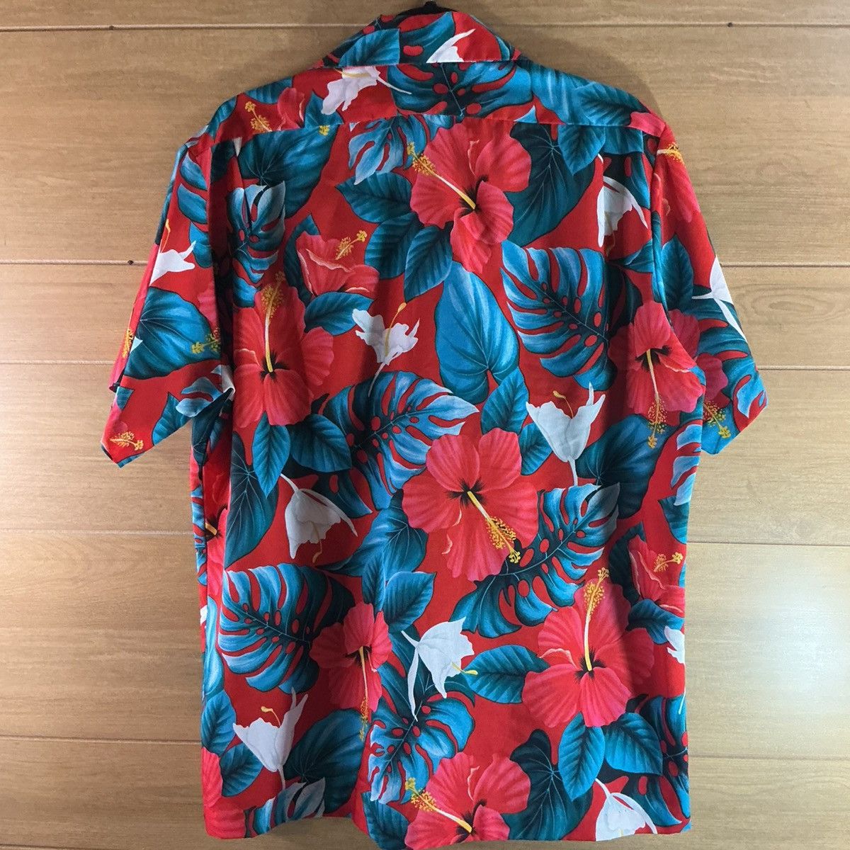 Hilo Hattie Hilo Hattie Red Men's Large Hawaiian Shirt 90’s Vintage Size US L / EU 52-54 / 3 - 2 Thumbnail
