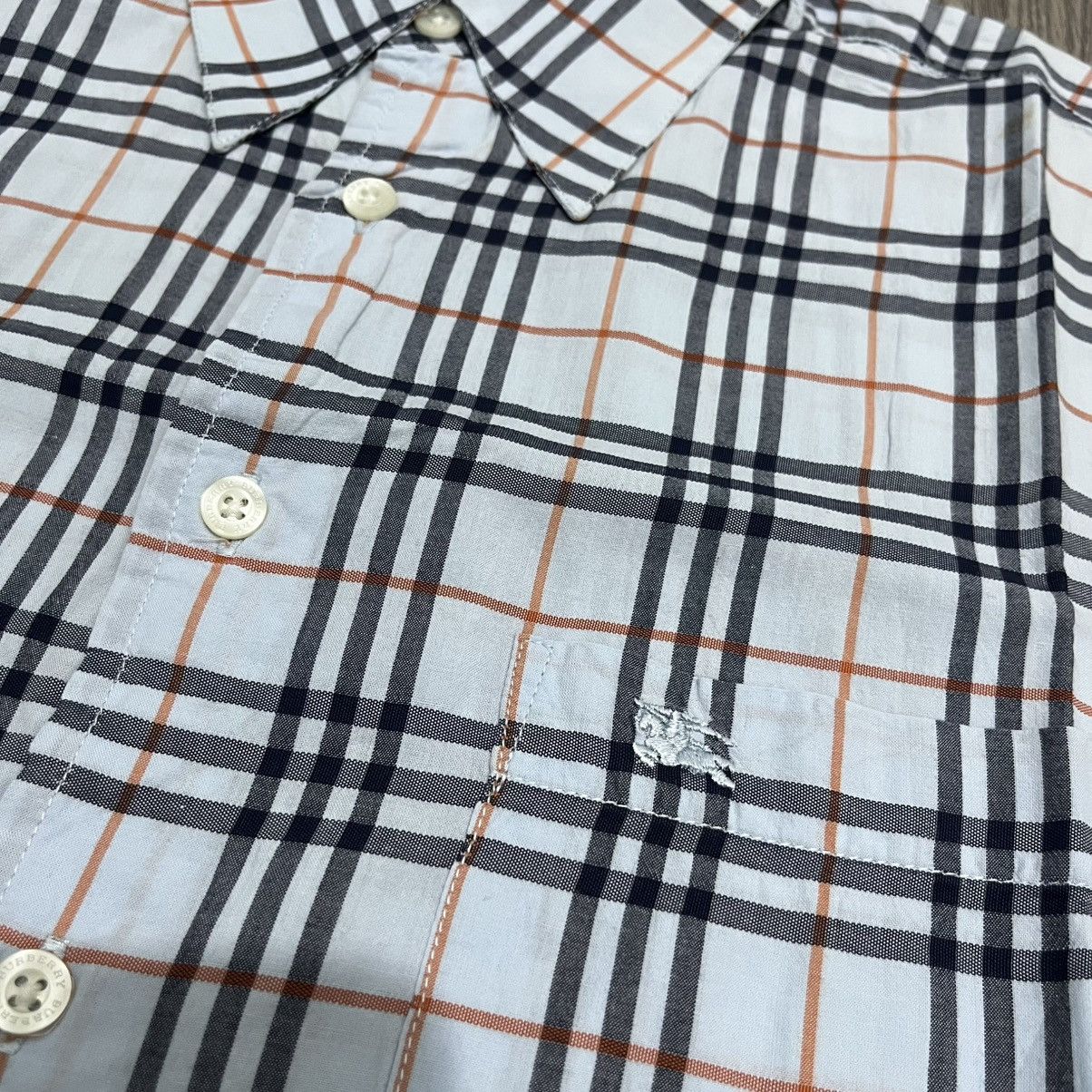 Burberry Burberry Nova Check Short Shirt Size US XL / EU 56 / 4 - 3 Thumbnail